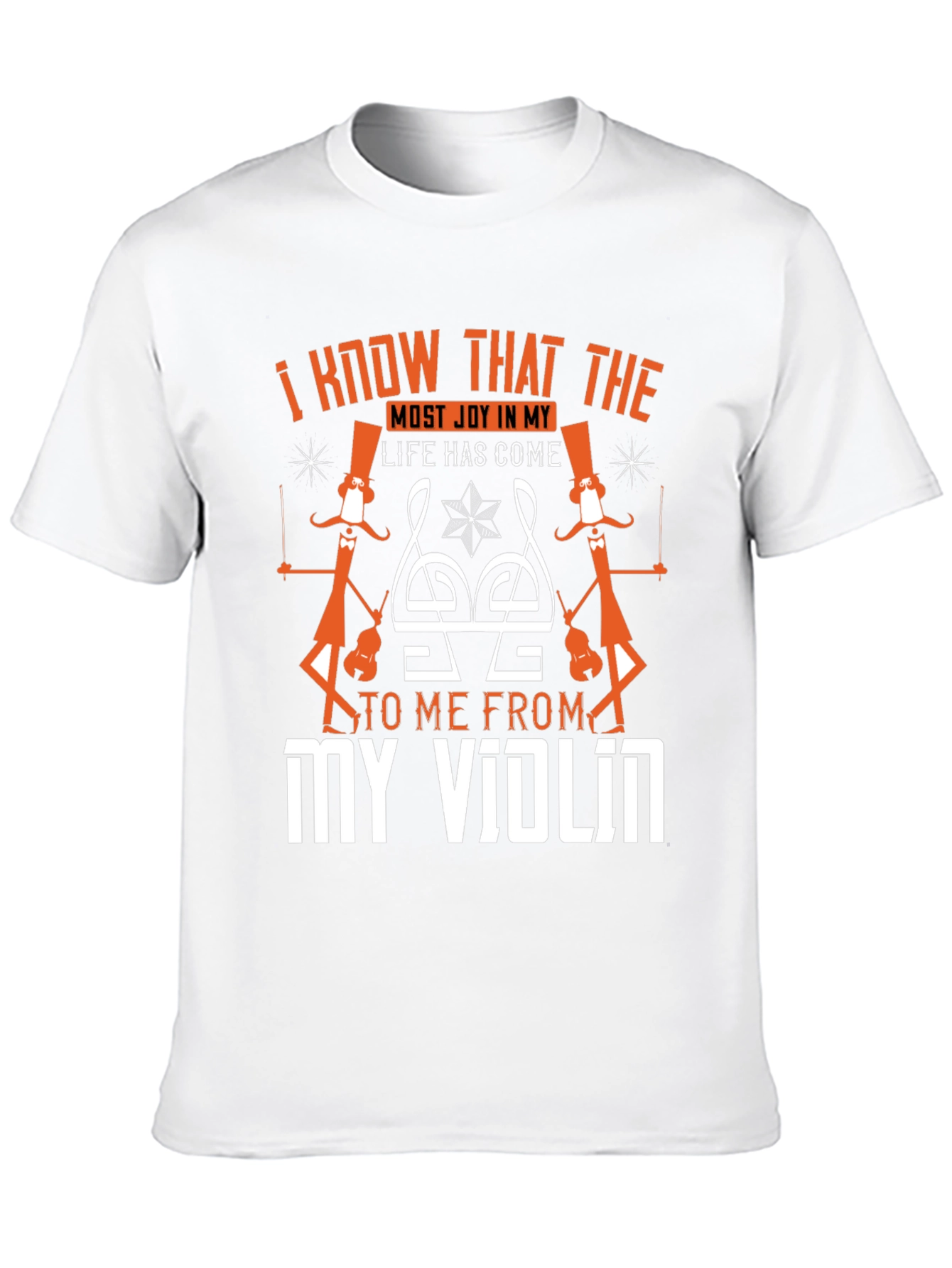 Violin Music Lover Graphic Tee