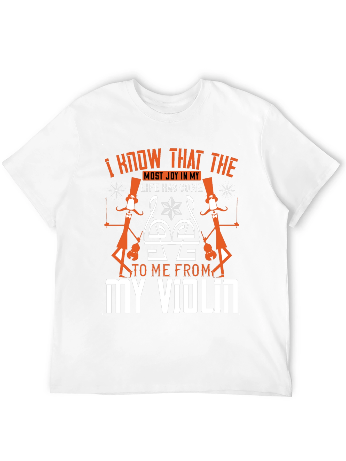 Violin Music Lover Graphic Tee