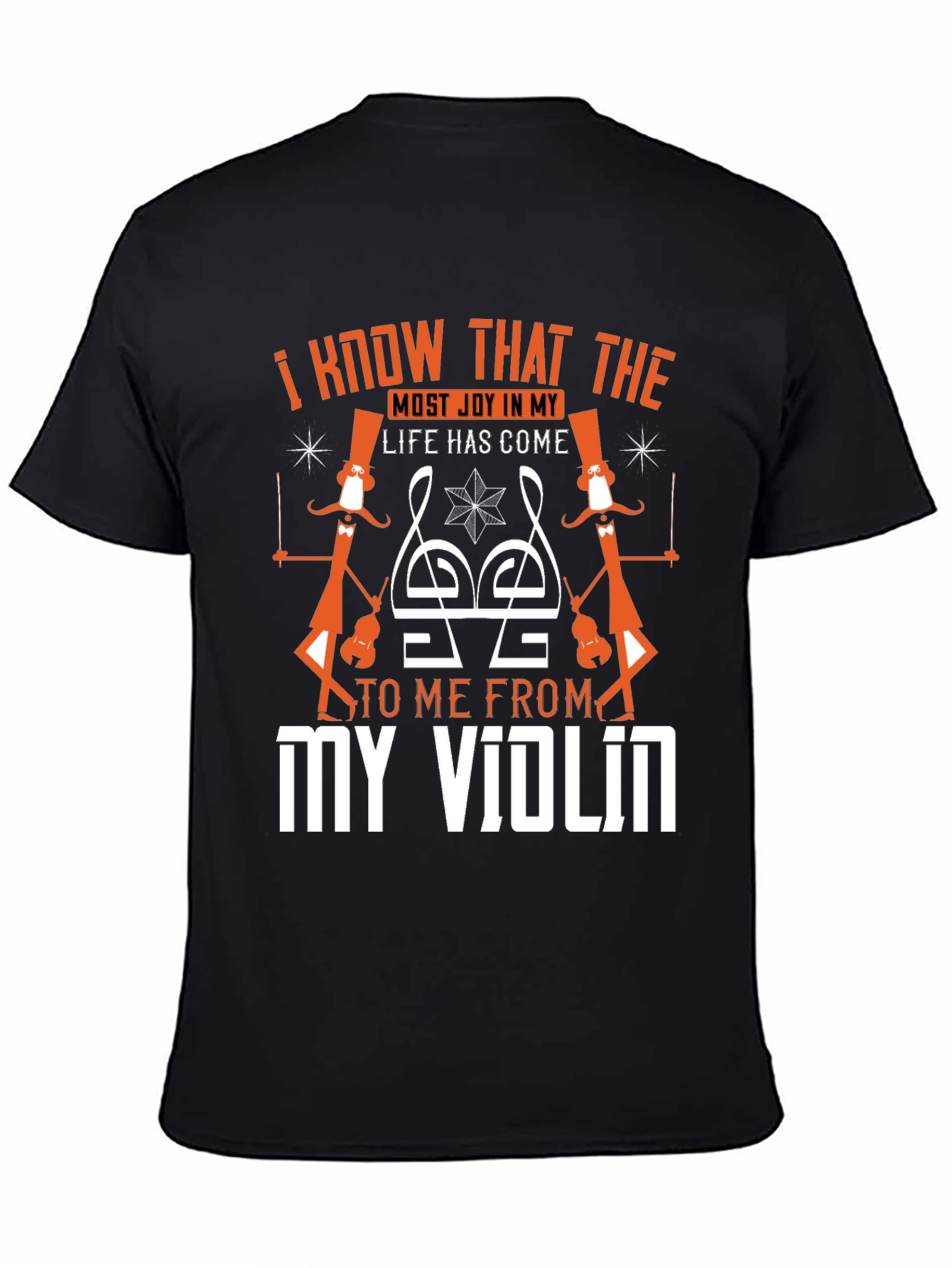 Violin Music Lover Graphic Tee