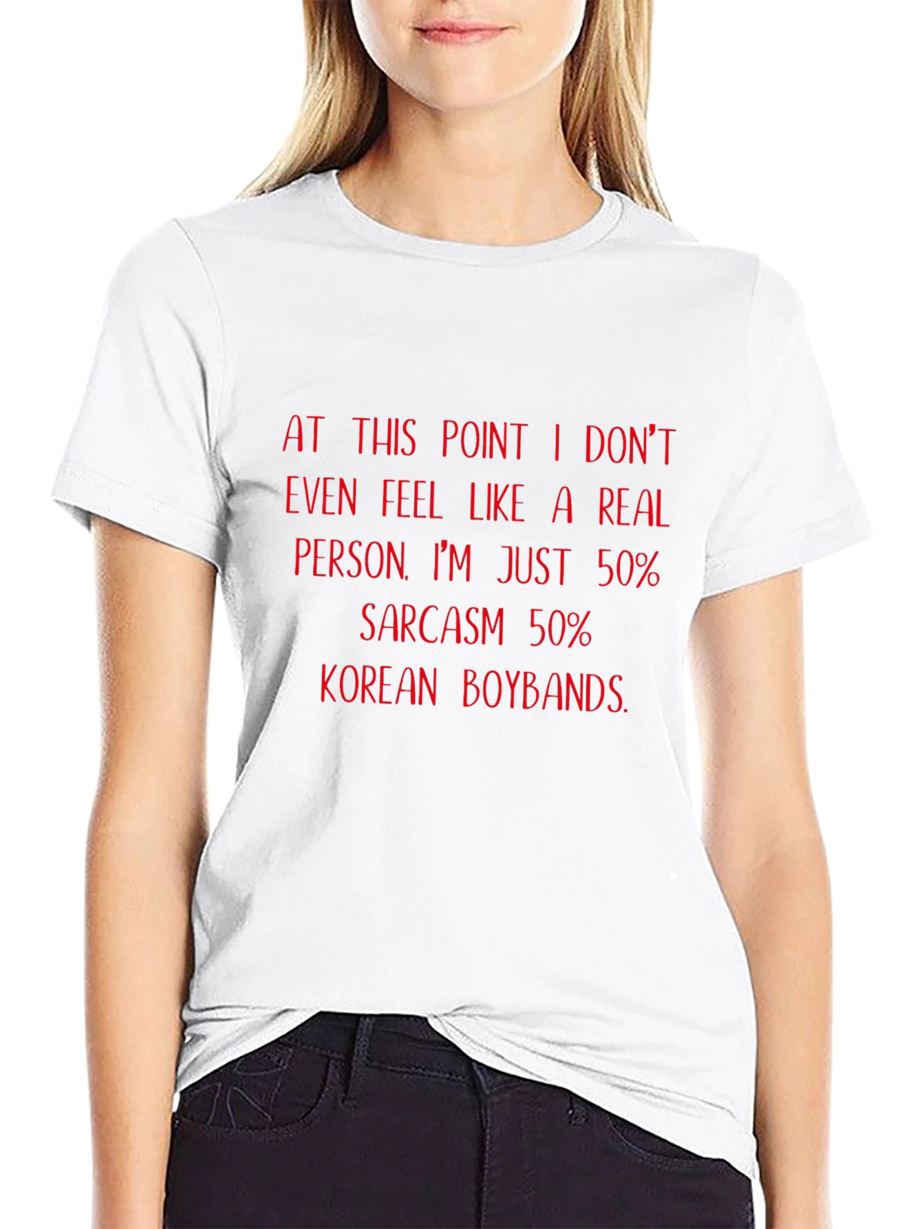 Sarcastic Korean Boyband Fan T-Shirt