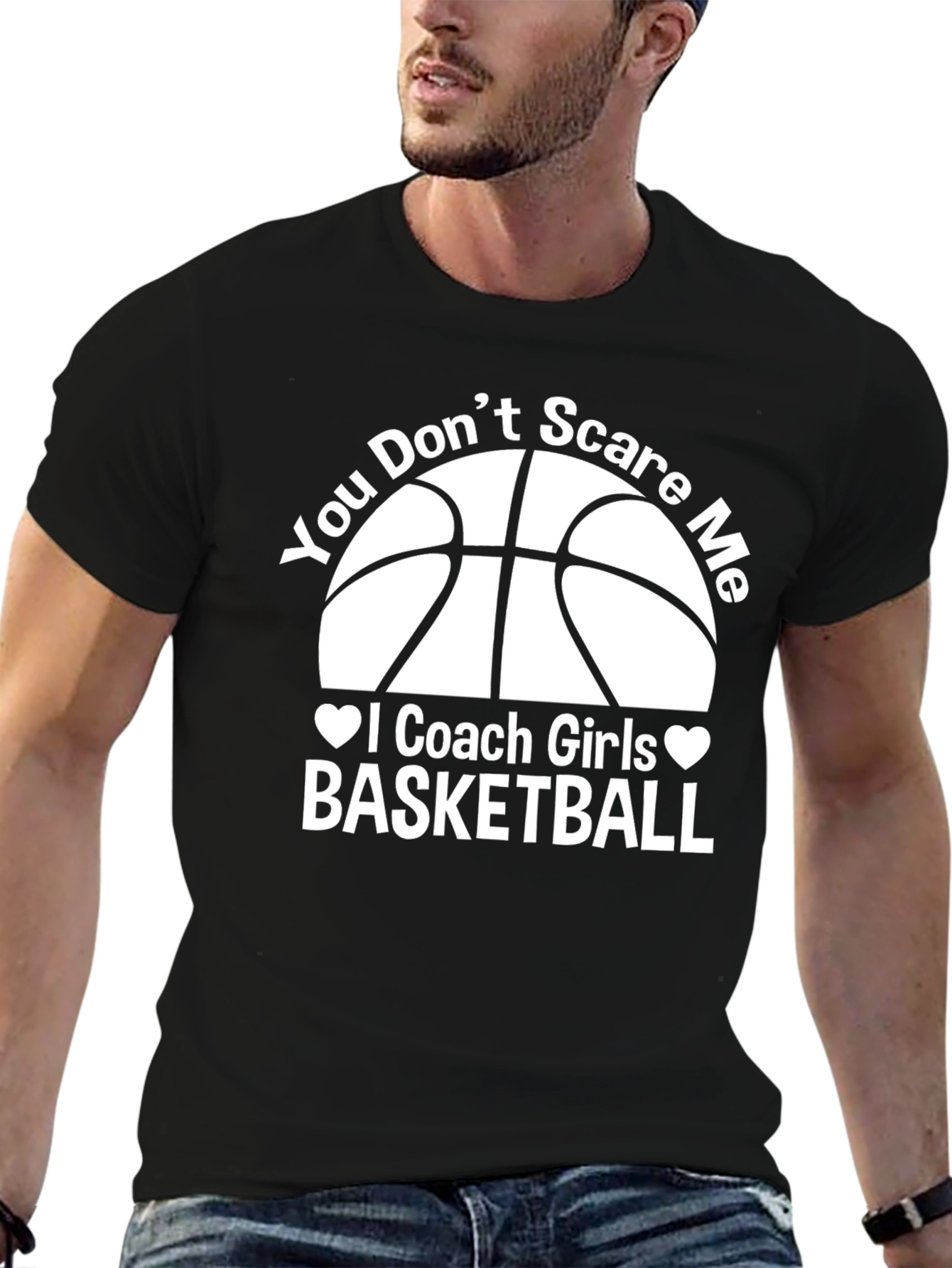Basketball Coach Graphic T-Shirt