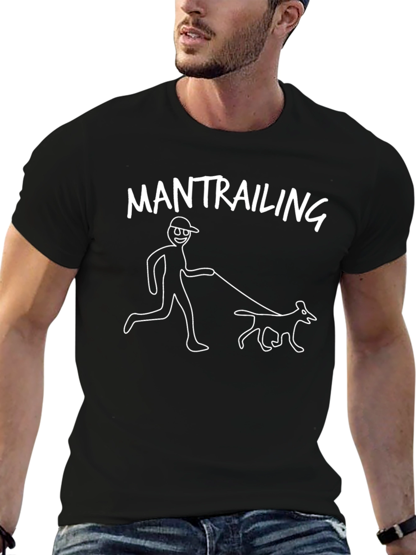 Mantrailing Dog Training T-Shirt