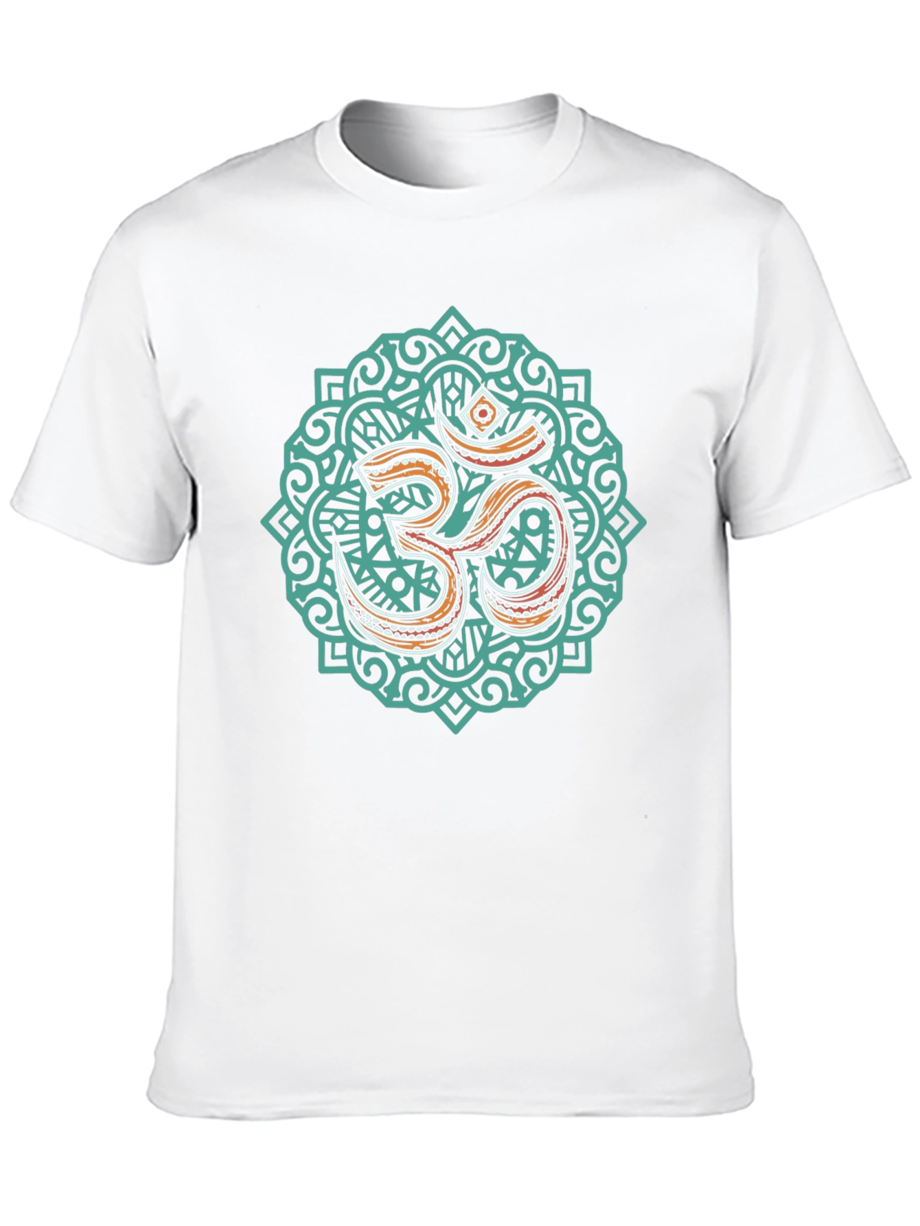 Om Mandala Graphic Black T-Shirt
