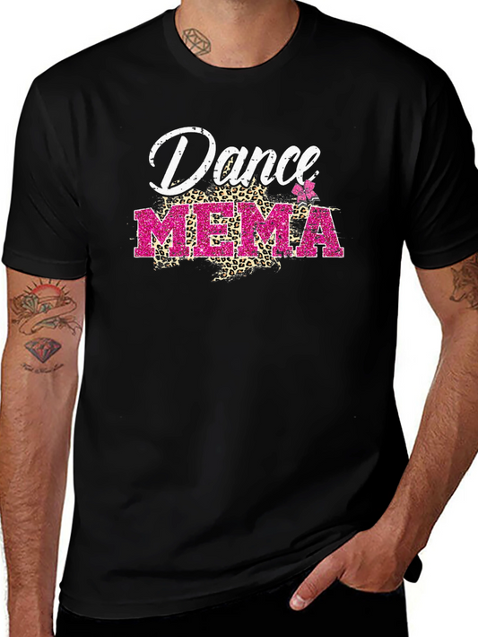 Dance Mema T-Shirt Leopard Print