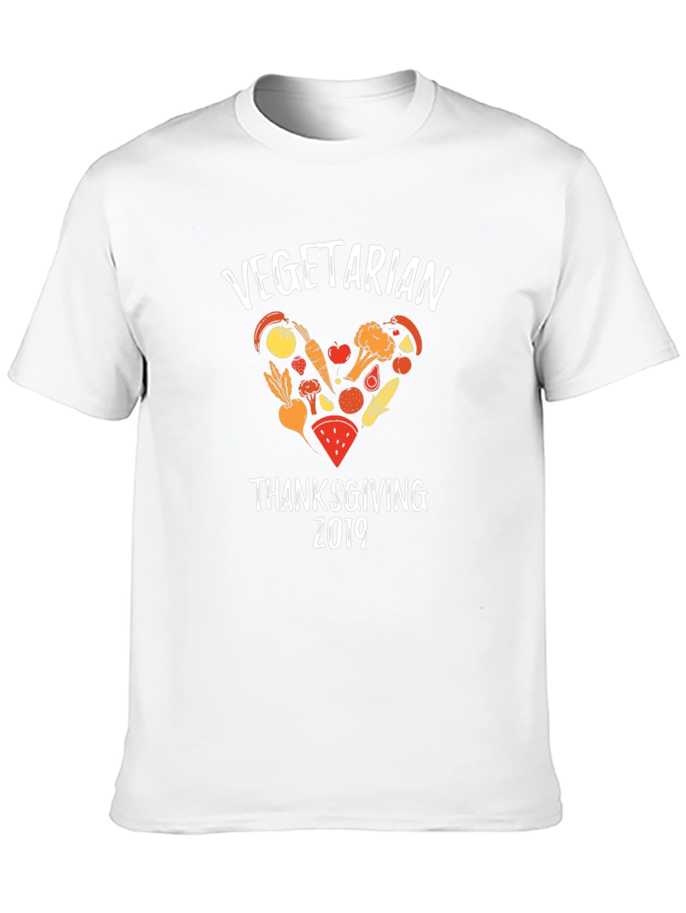Vegetarian Thanksgiving 2019 Graphic T-Shirt