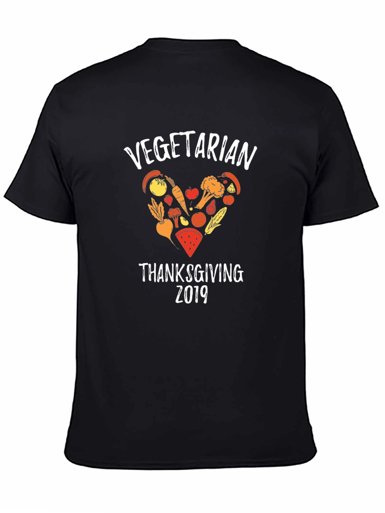 Vegetarian Thanksgiving 2019 Graphic T-Shirt