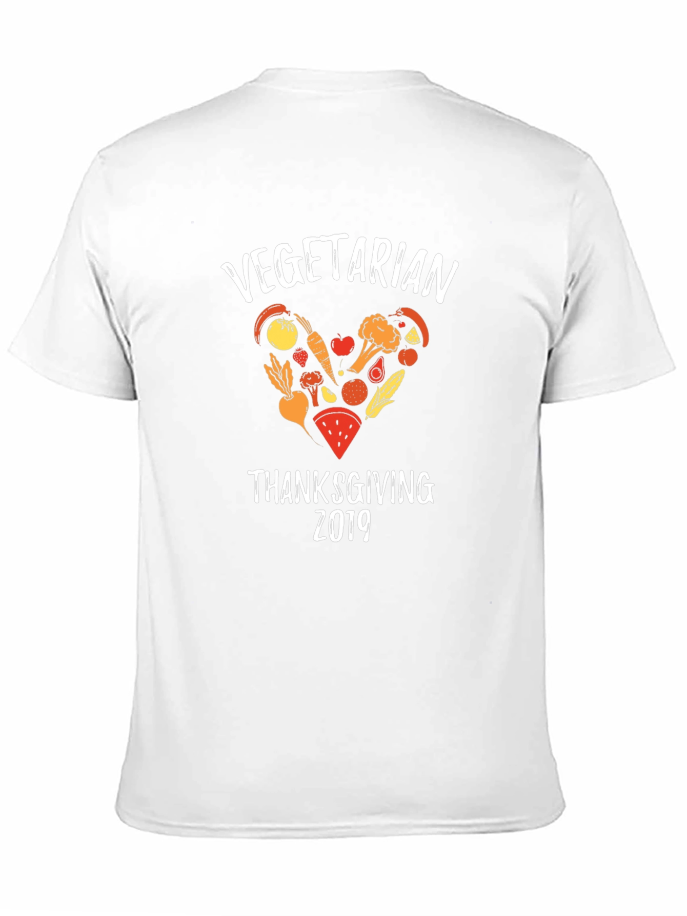 Vegetarian Thanksgiving 2019 Graphic T-Shirt