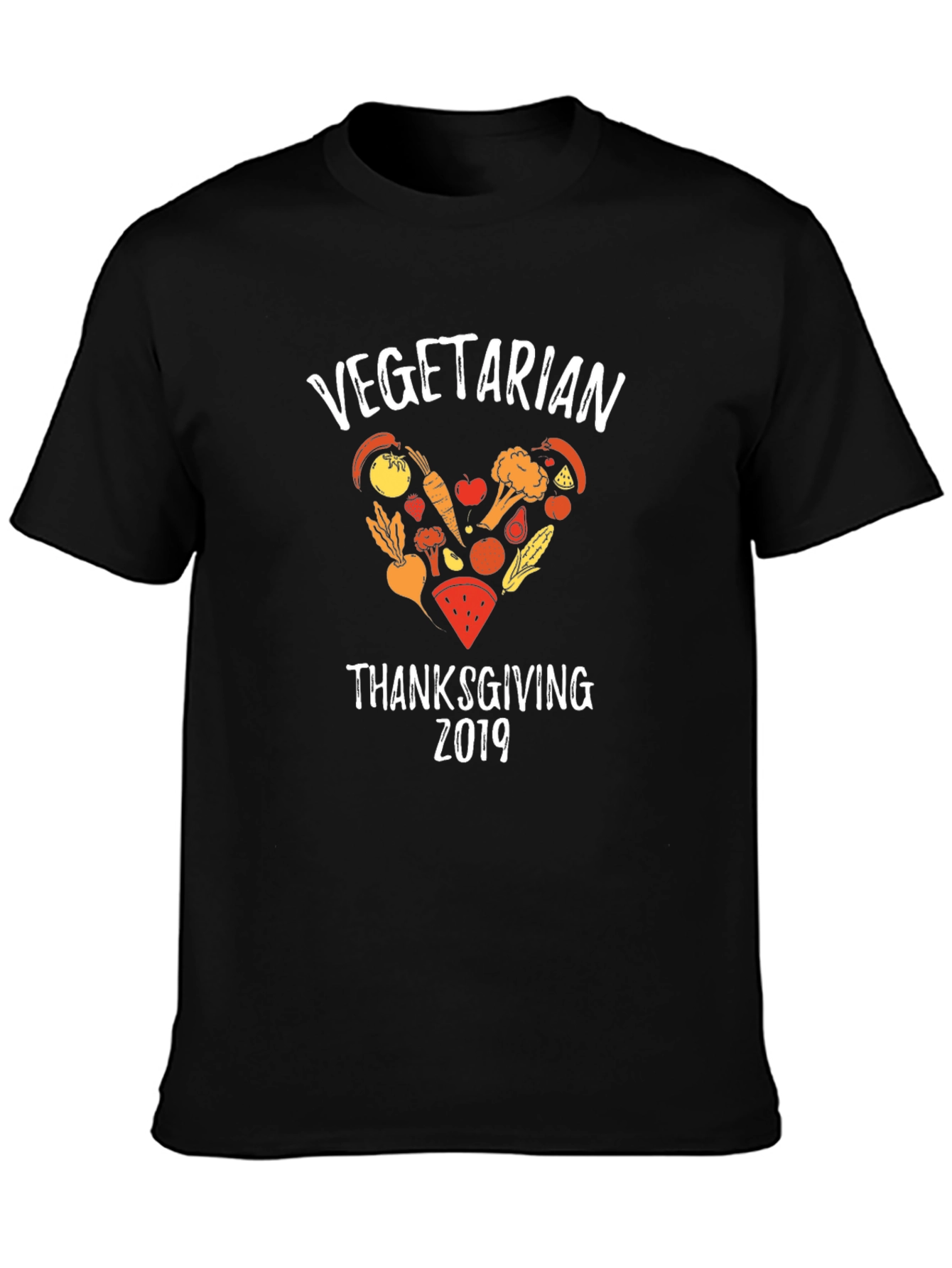 Vegetarian Thanksgiving 2019 Graphic T-Shirt