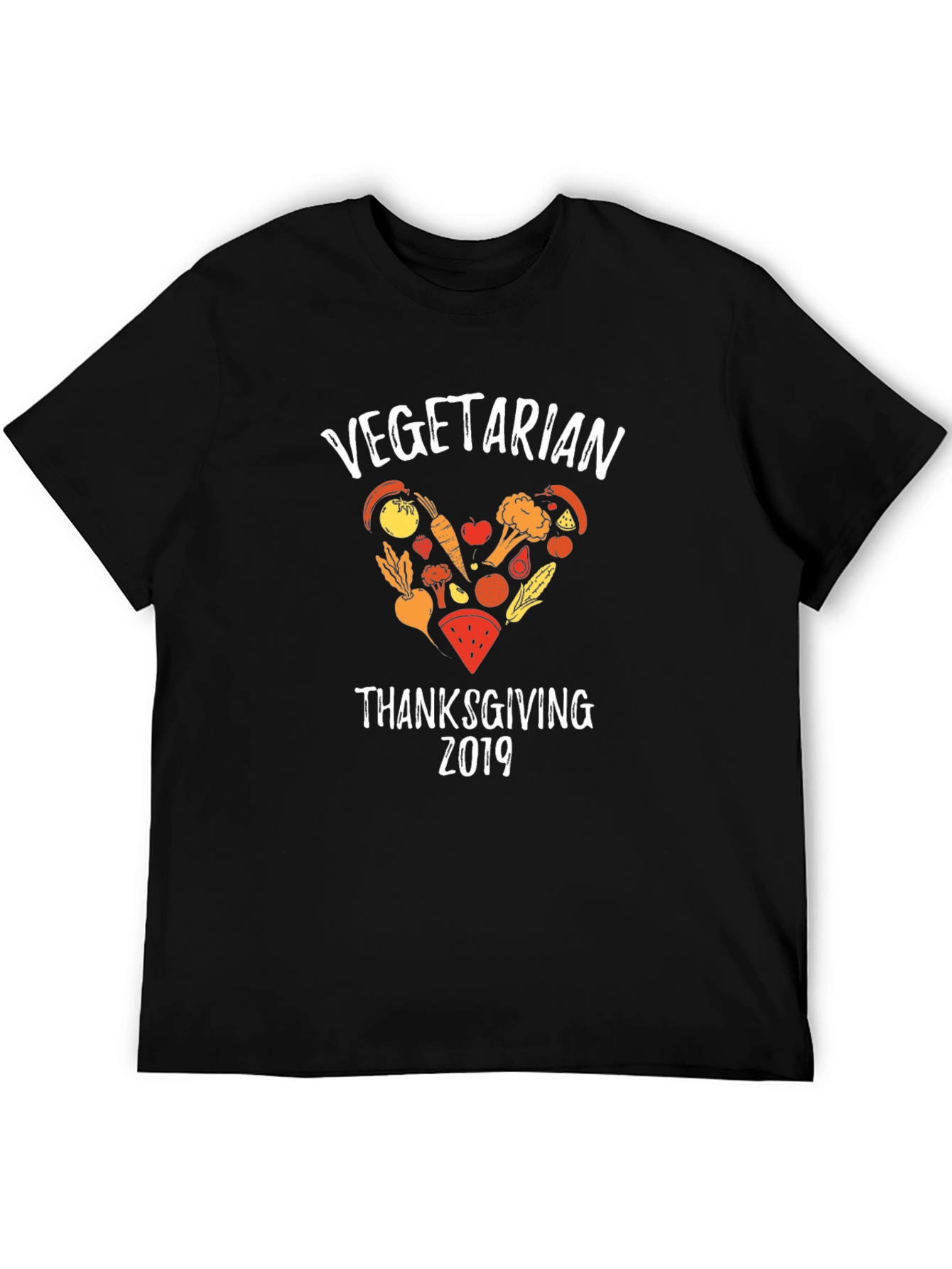 Vegetarian Thanksgiving 2019 Graphic T-Shirt