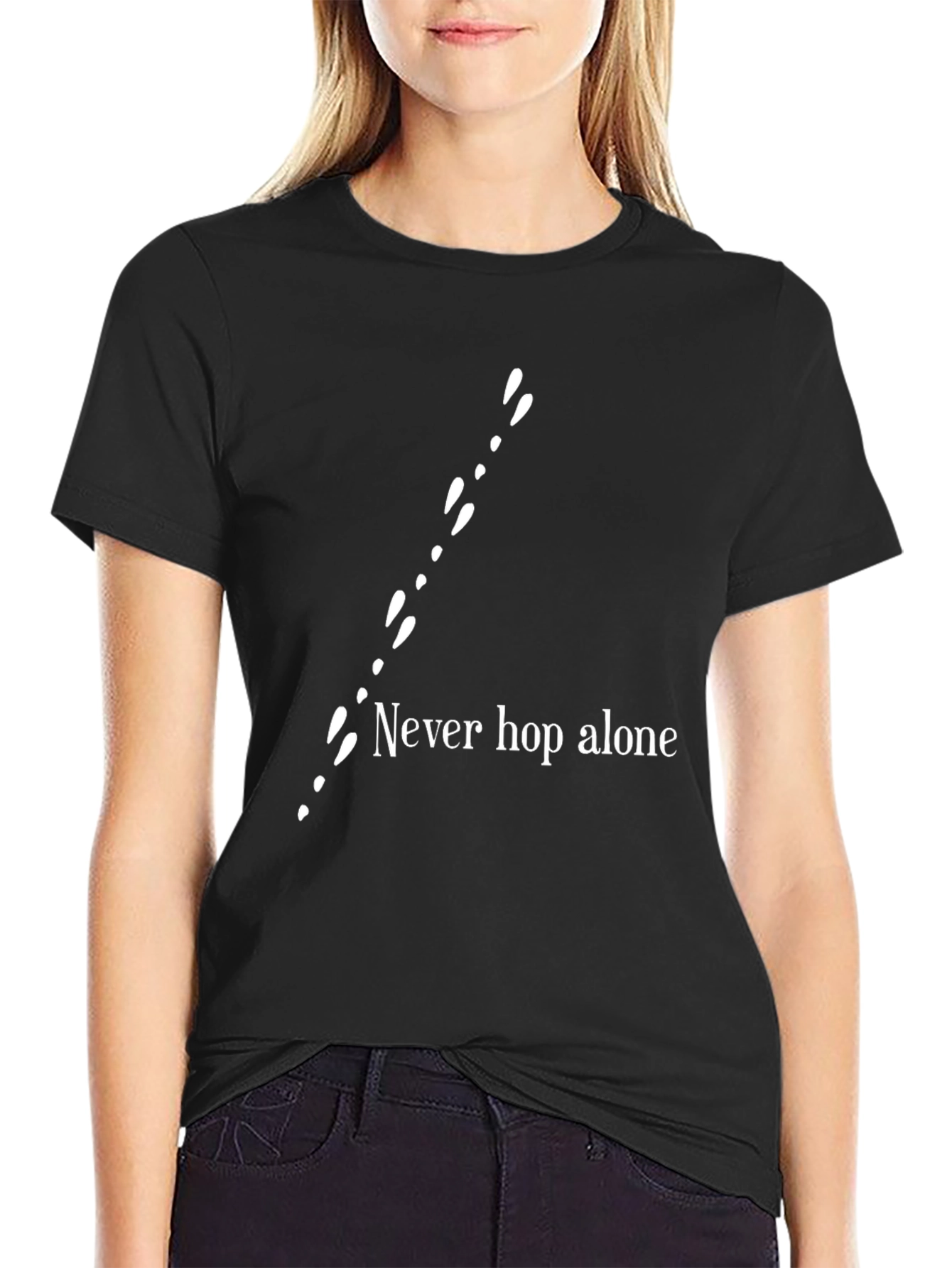 Never Hop Alone Graphic T-Shirt