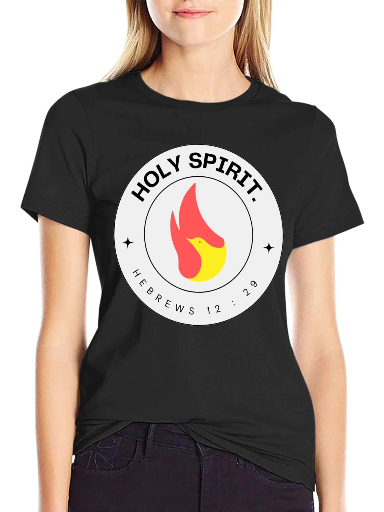 Holy Spirit Hebrews T-Shirt - Christian Faith Tee