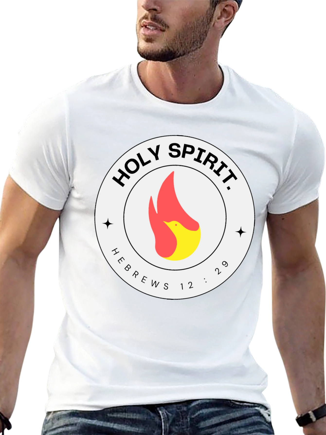 Holy Spirit Hebrews T-Shirt - Christian Faith Tee