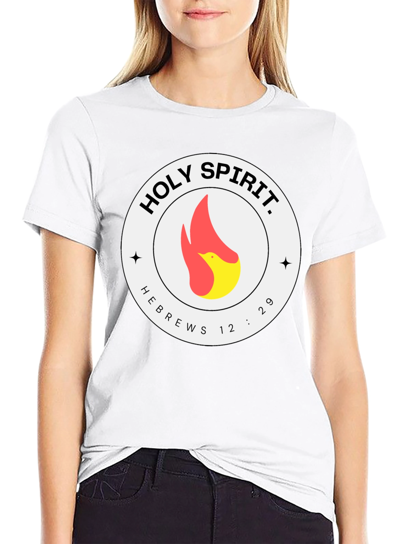 Holy Spirit Hebrews T-Shirt - Christian Faith Tee