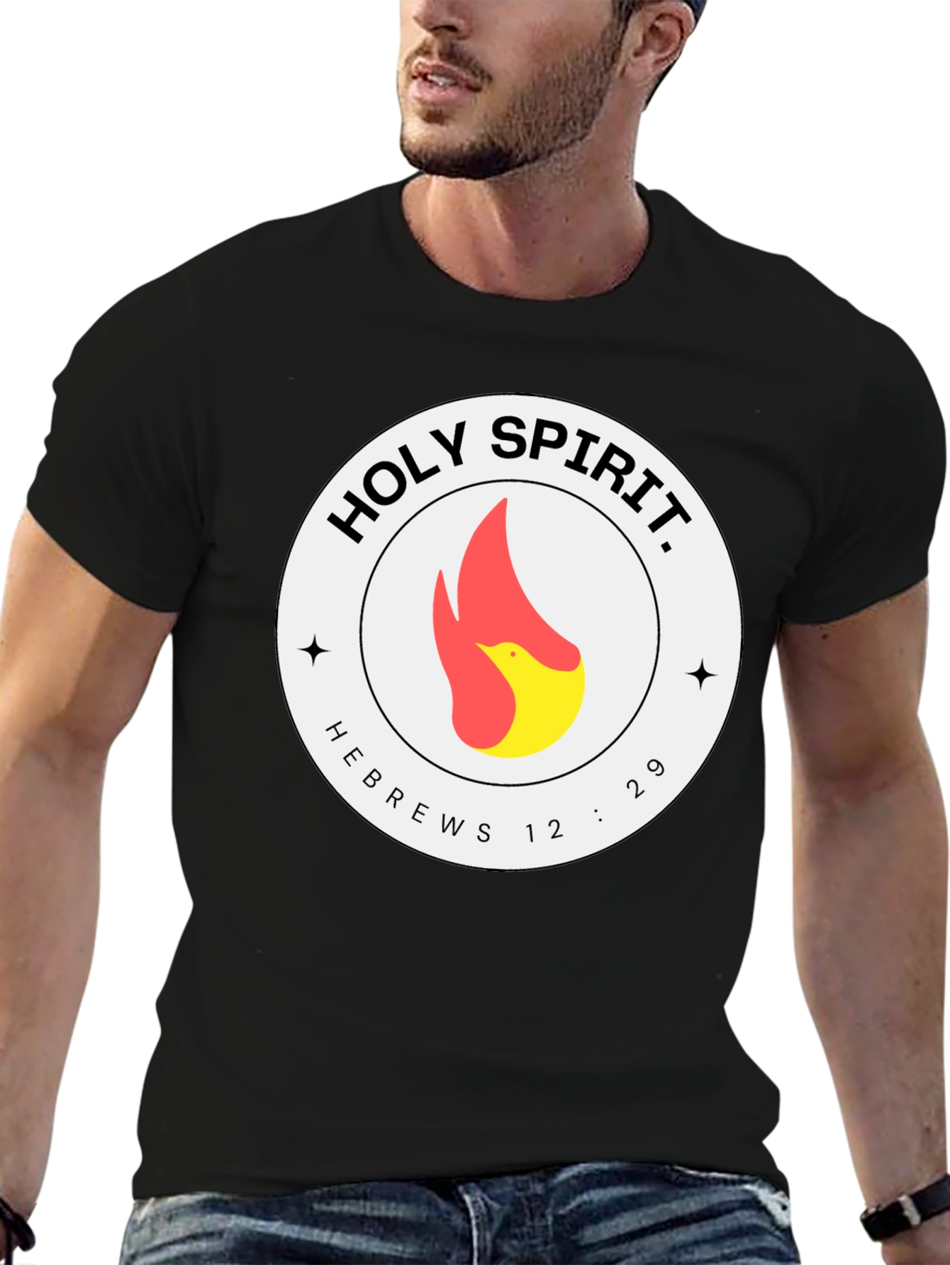 Holy Spirit Hebrews T-Shirt - Christian Faith Tee