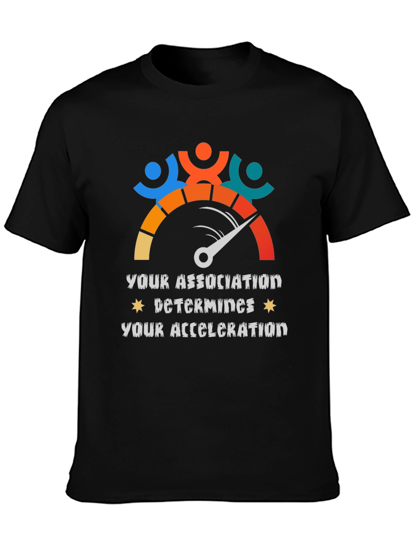 Association Determines Acceleration Graphic Tee