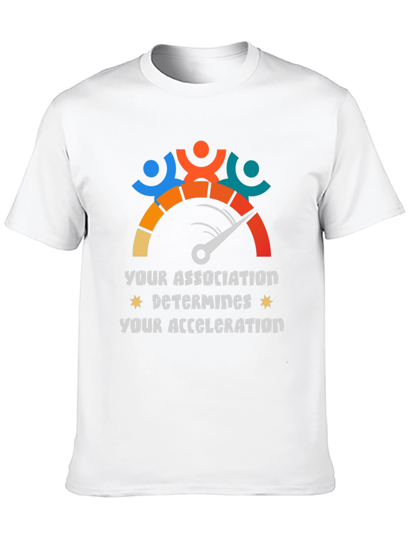 Association Determines Acceleration Graphic Tee