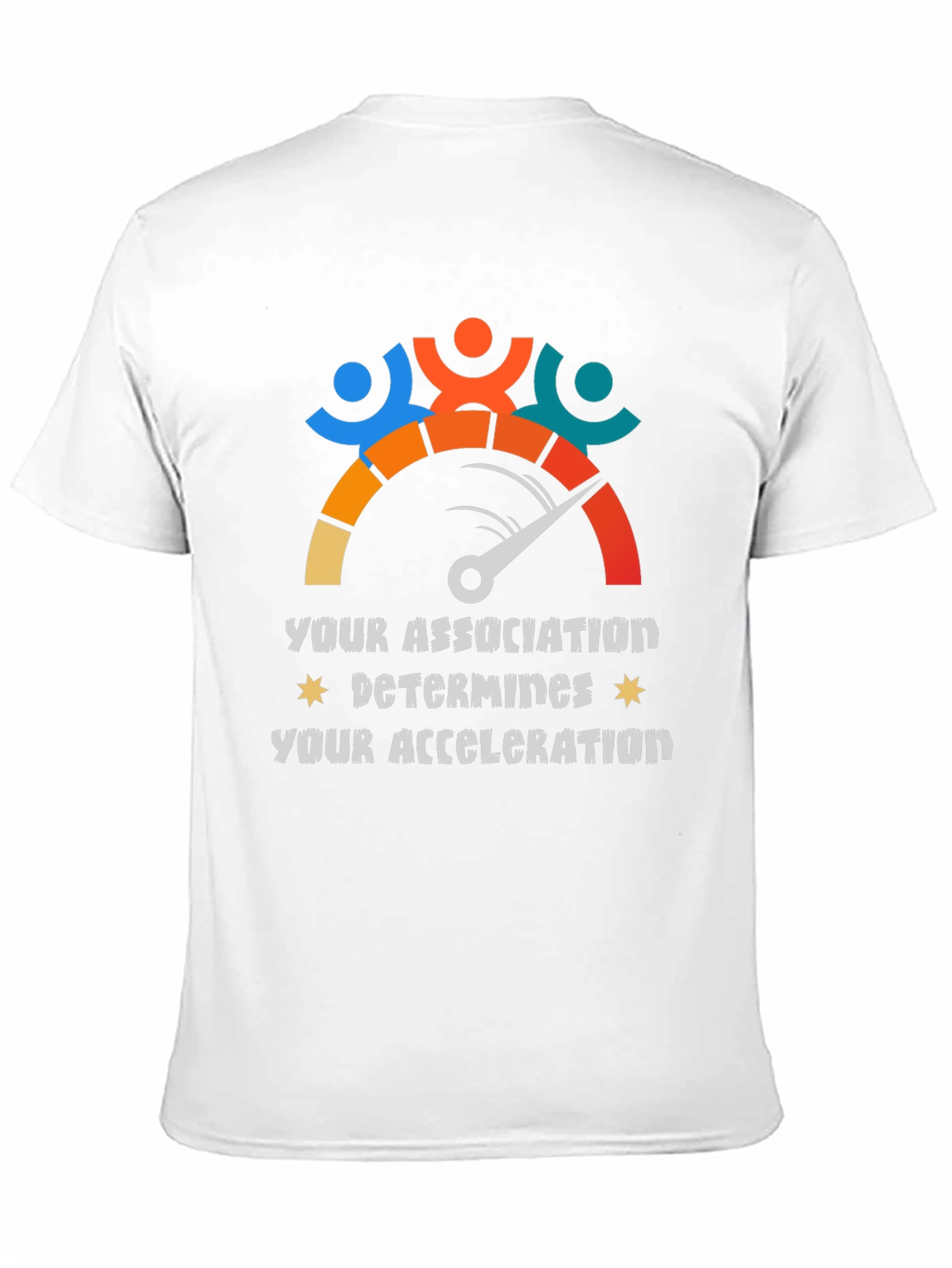 Association Determines Acceleration Graphic Tee