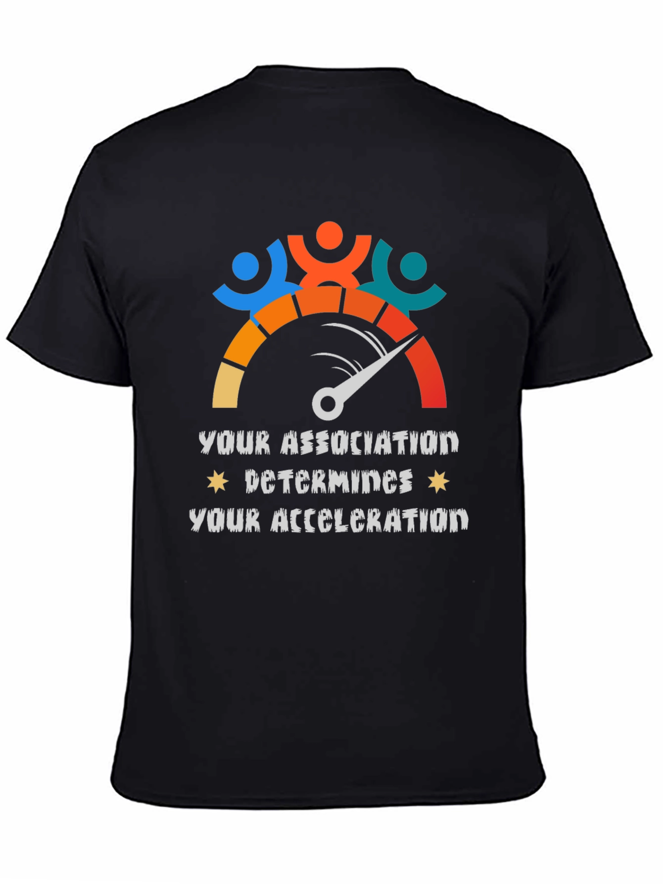 Association Determines Acceleration Graphic Tee