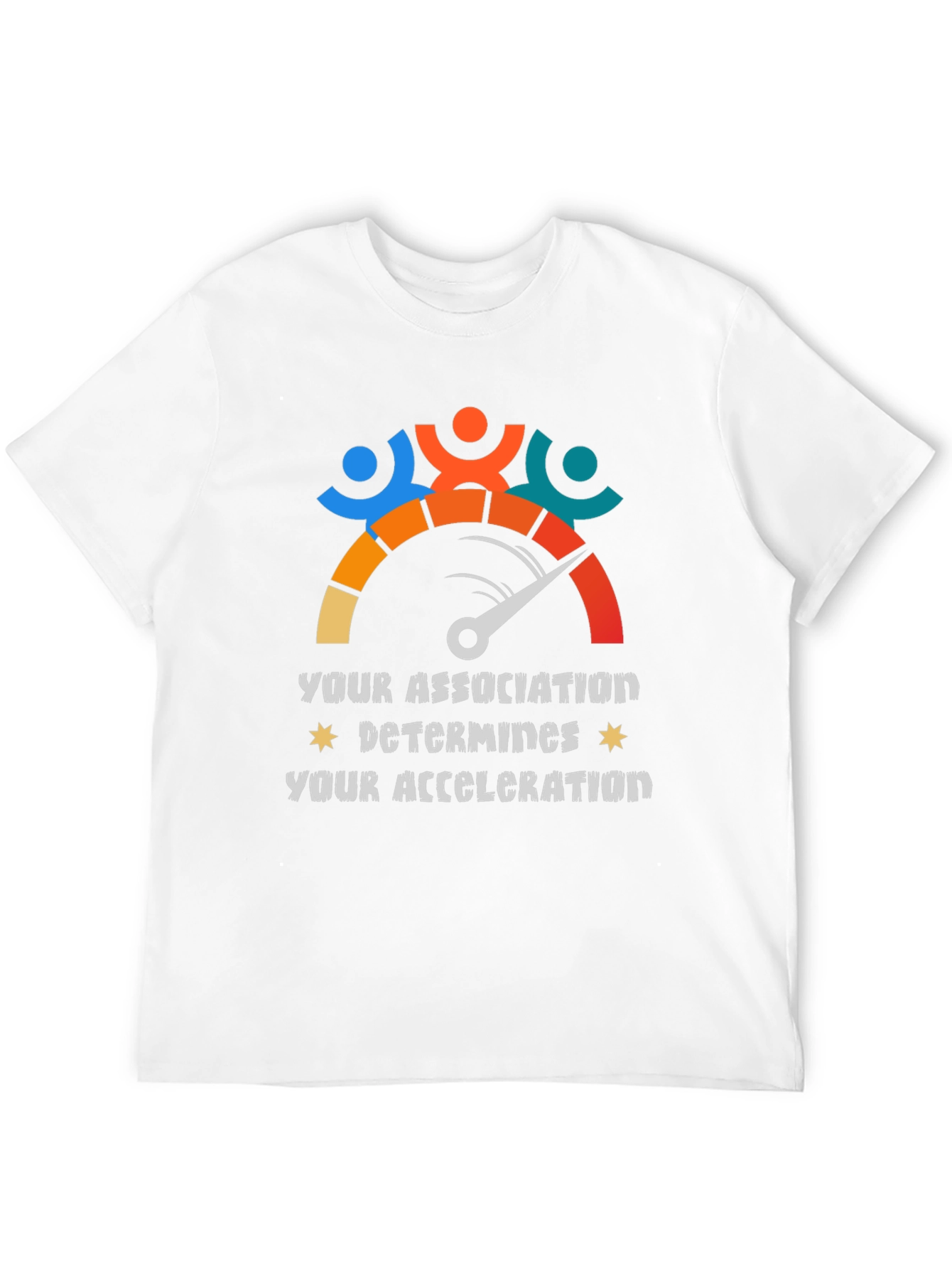 Association Determines Acceleration Graphic Tee