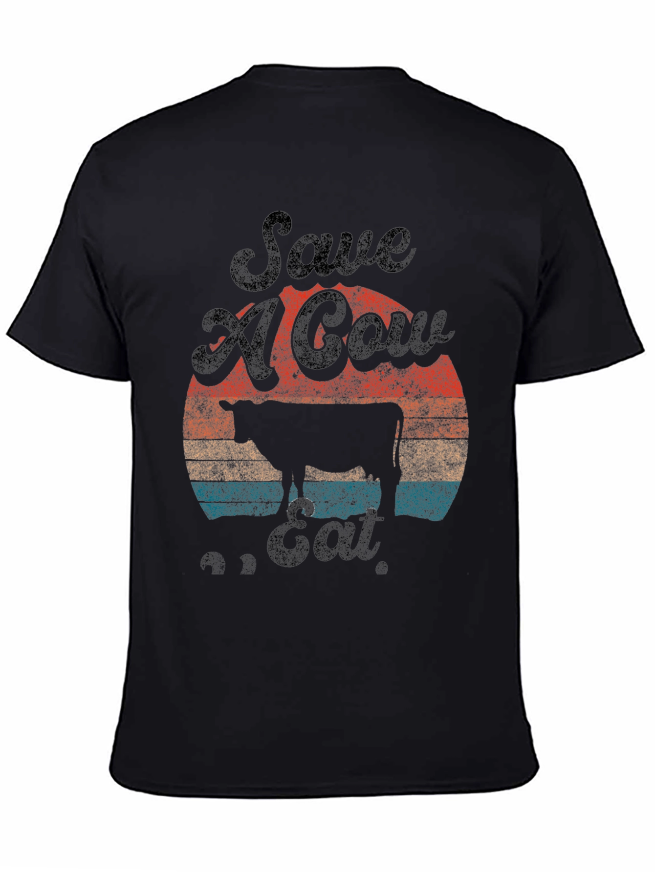 Save A Cow Eat More Chicken Graphic Tee