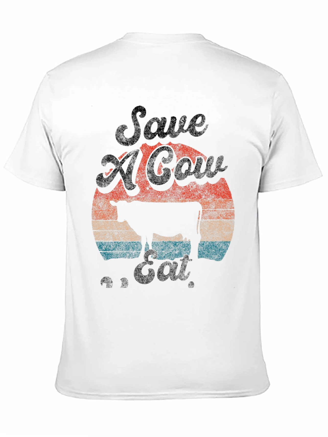 Save A Cow Eat More Chicken Graphic Tee