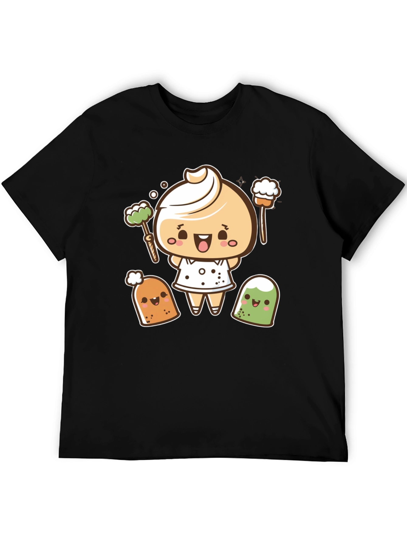 Cute Dumpling Cartoon T-Shirt