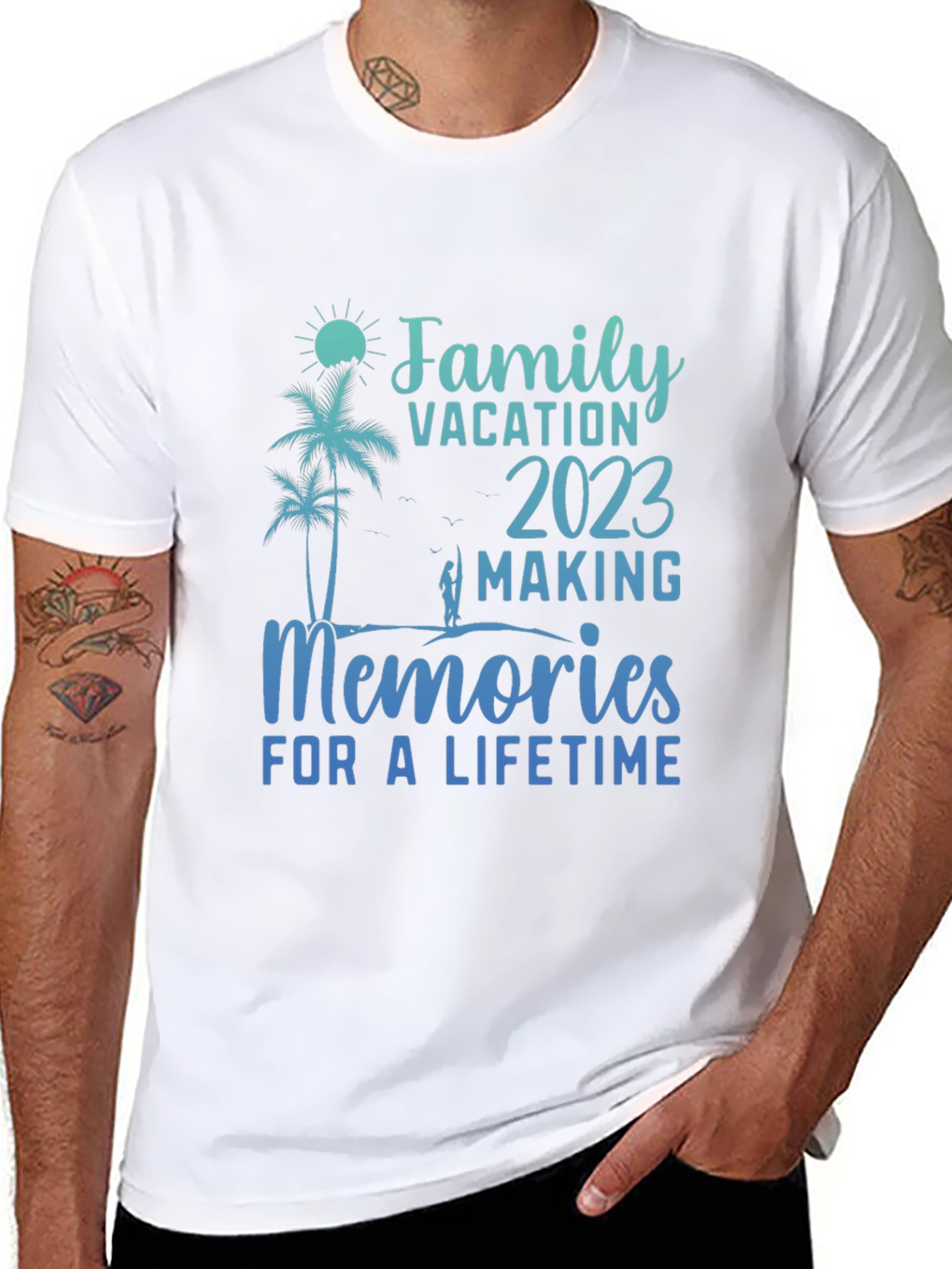 Family Vacation 2023 Memories T-Shirt