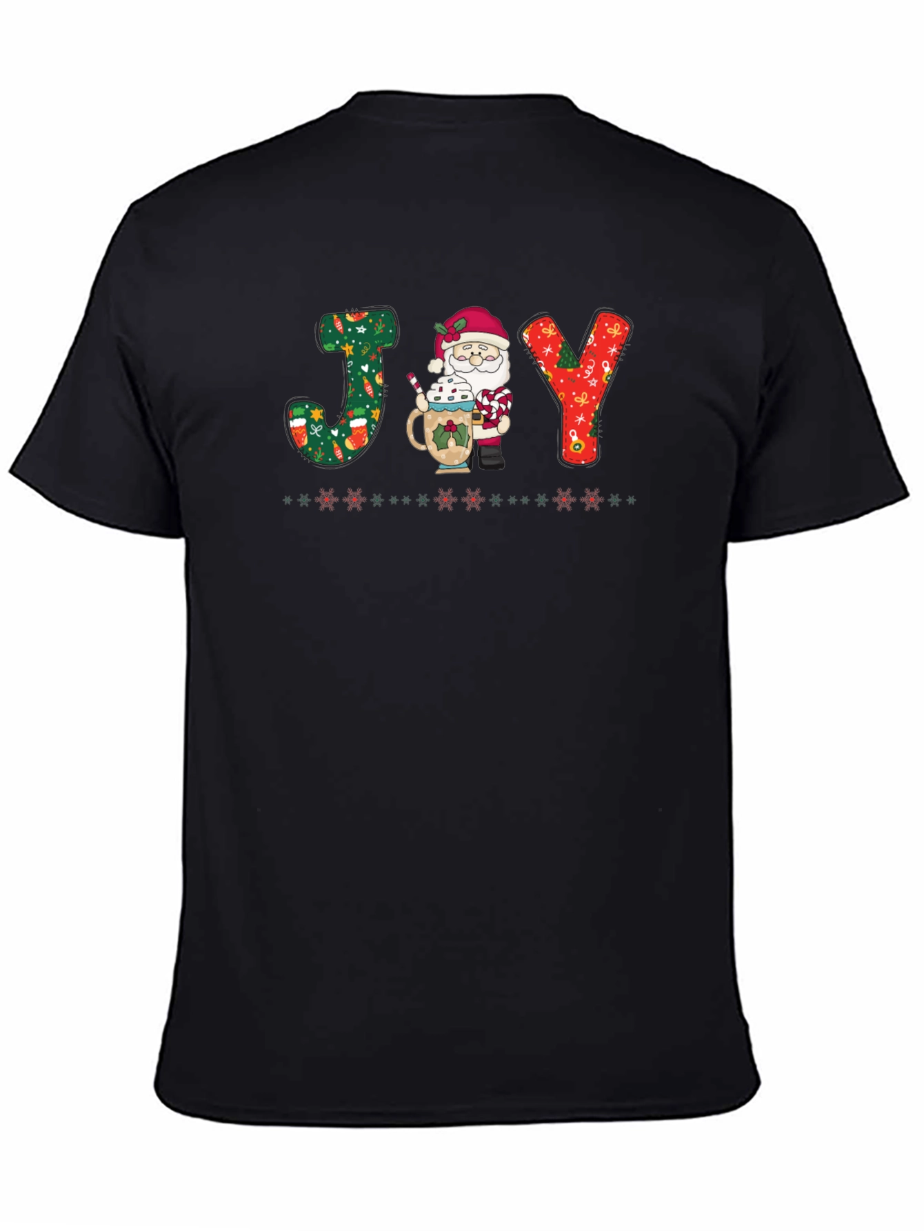 Festive Santa JOY T-Shirt