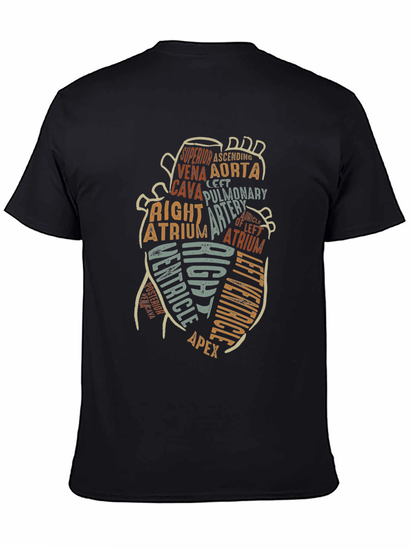 Anatomy Heart T-Shirt - Medical Science Tee