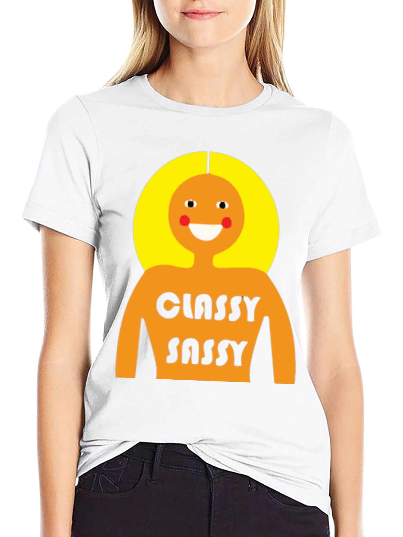 Classy Sassy Graphic T-Shirt - Bold Statement Tee