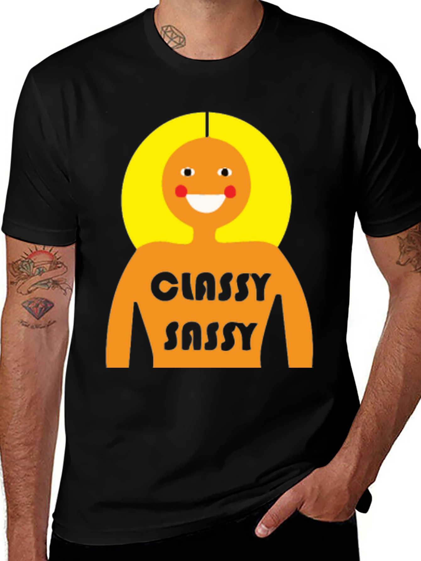 Classy Sassy Graphic T-Shirt - Bold Statement Tee