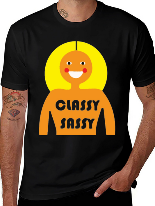 Classy Sassy Graphic T-Shirt - Bold Statement Tee