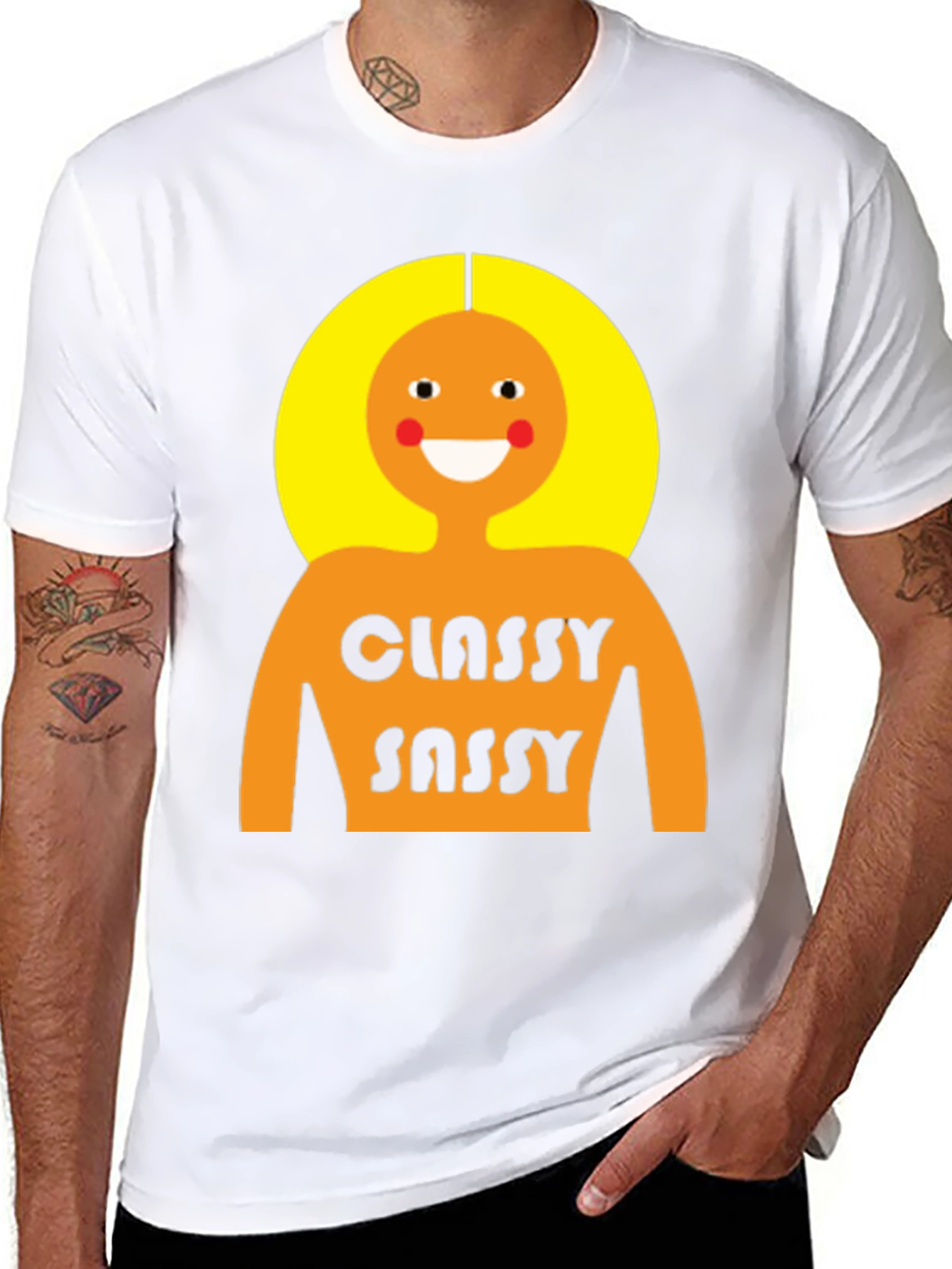 Classy Sassy Graphic T-Shirt - Bold Statement Tee