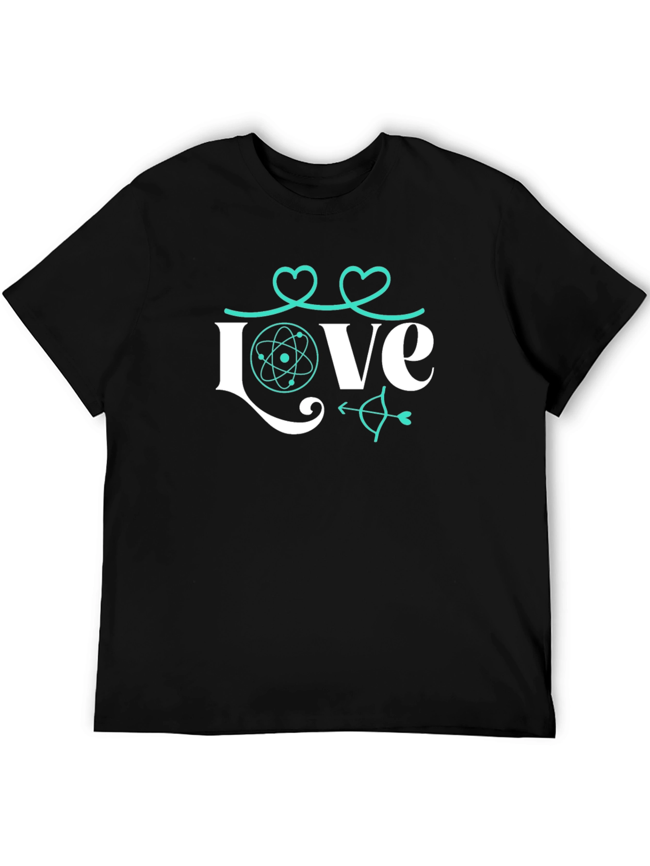 Science Love T-Shirt - Atom & Arrow Design