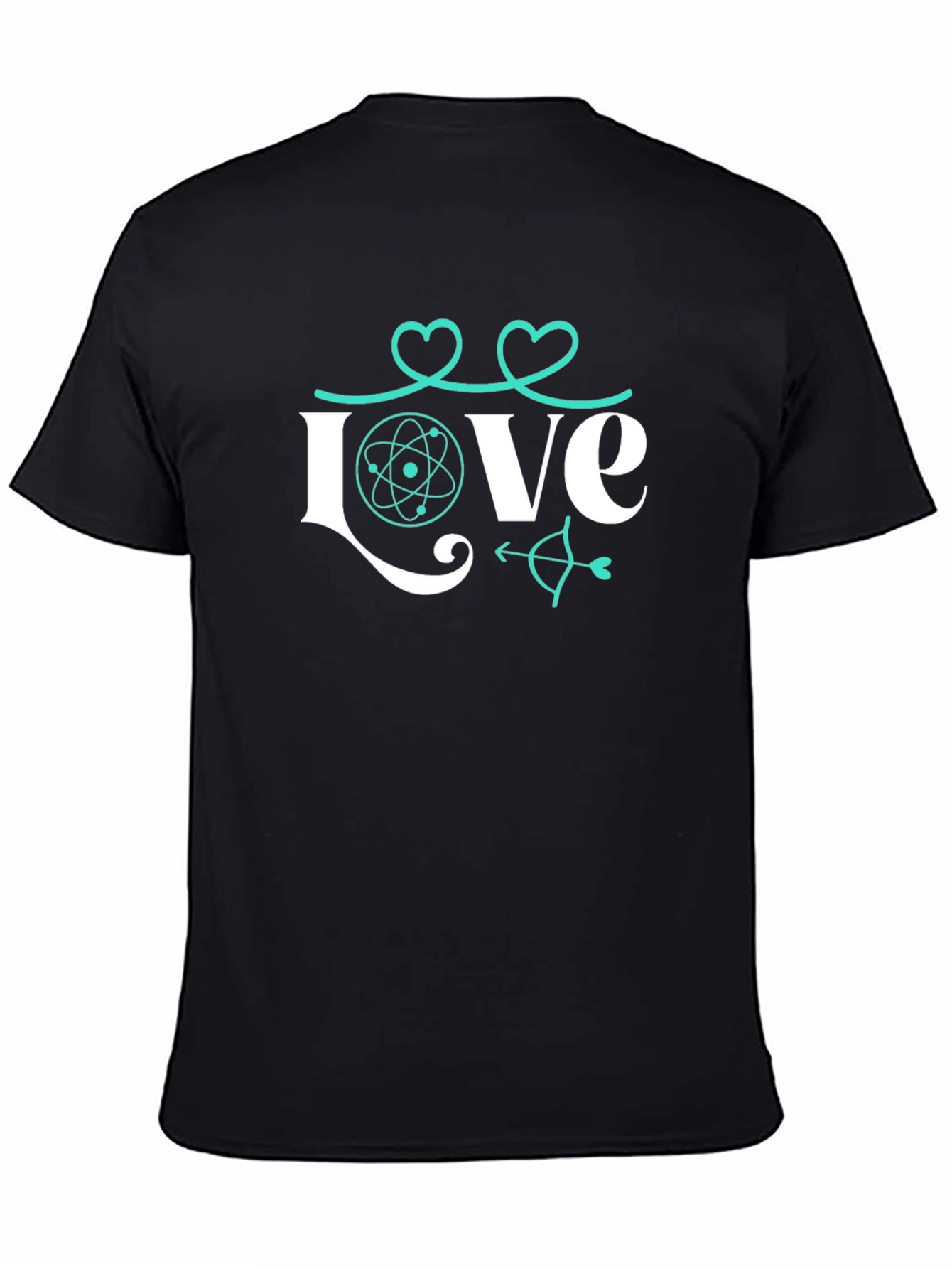 Science Love T-Shirt - Atom & Arrow Design