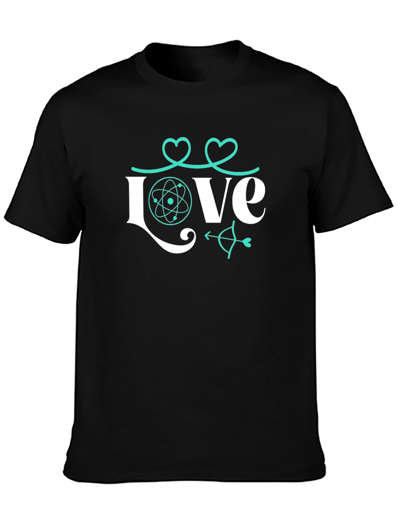 Science Love T-Shirt - Atom & Arrow Design
