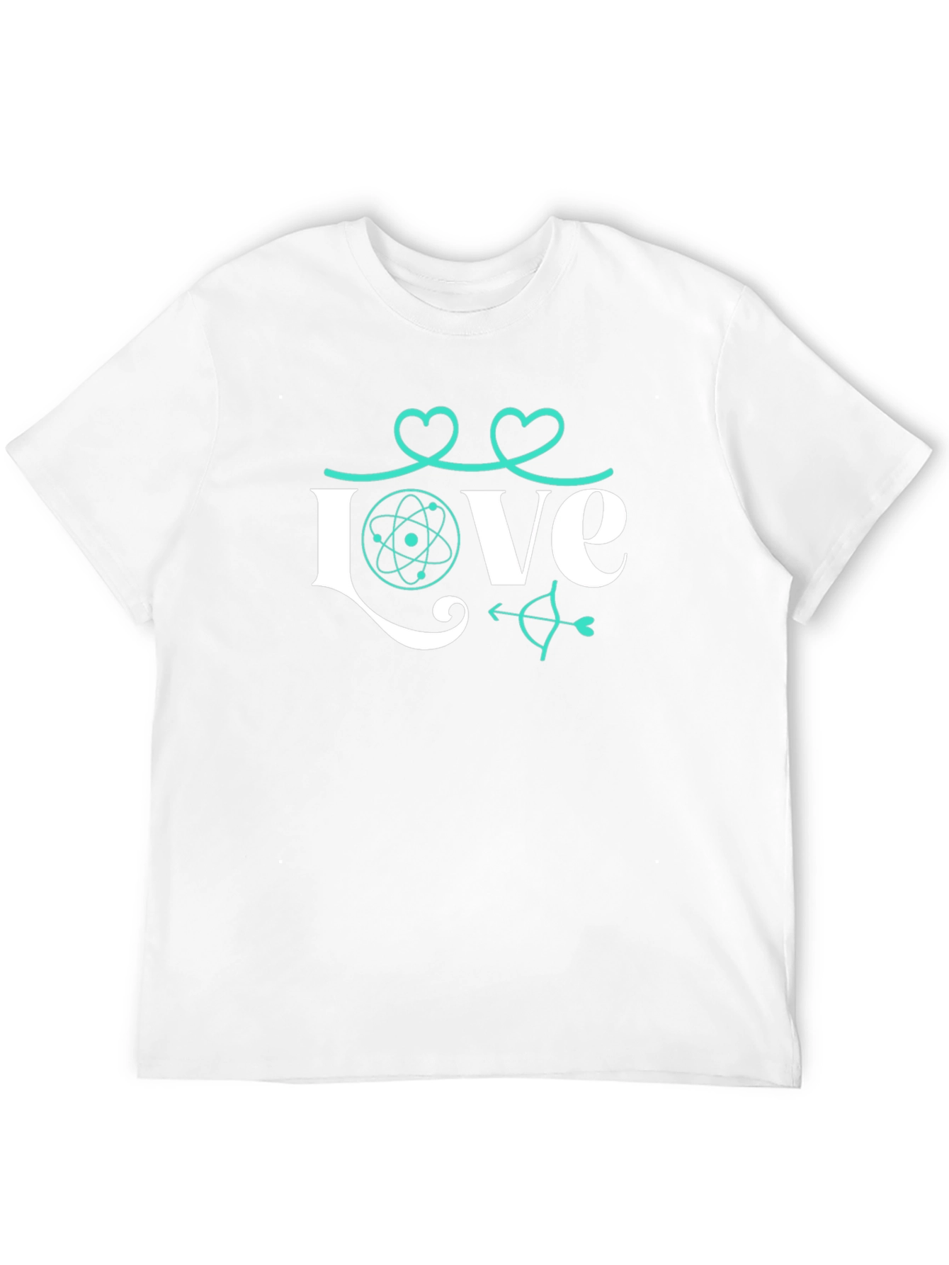 Science Love T-Shirt - Atom & Arrow Design