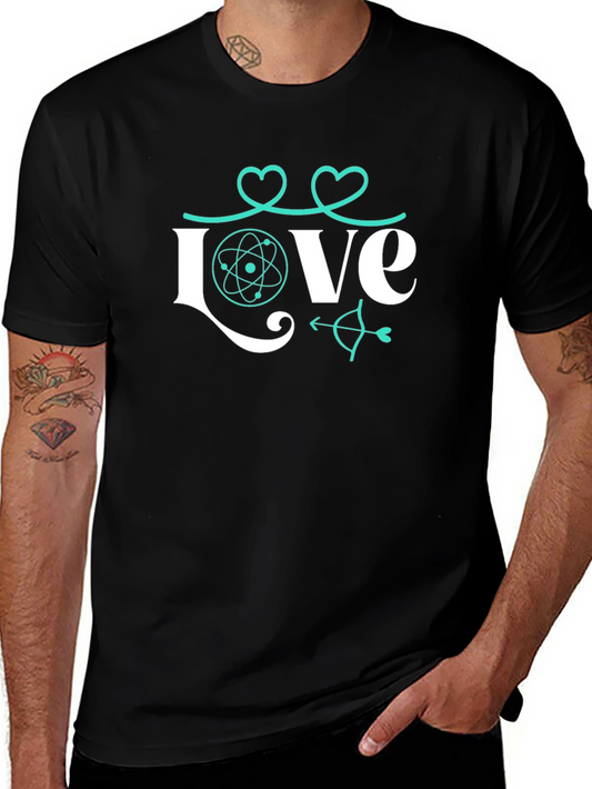 Science Love T-Shirt - Atom & Arrow Design