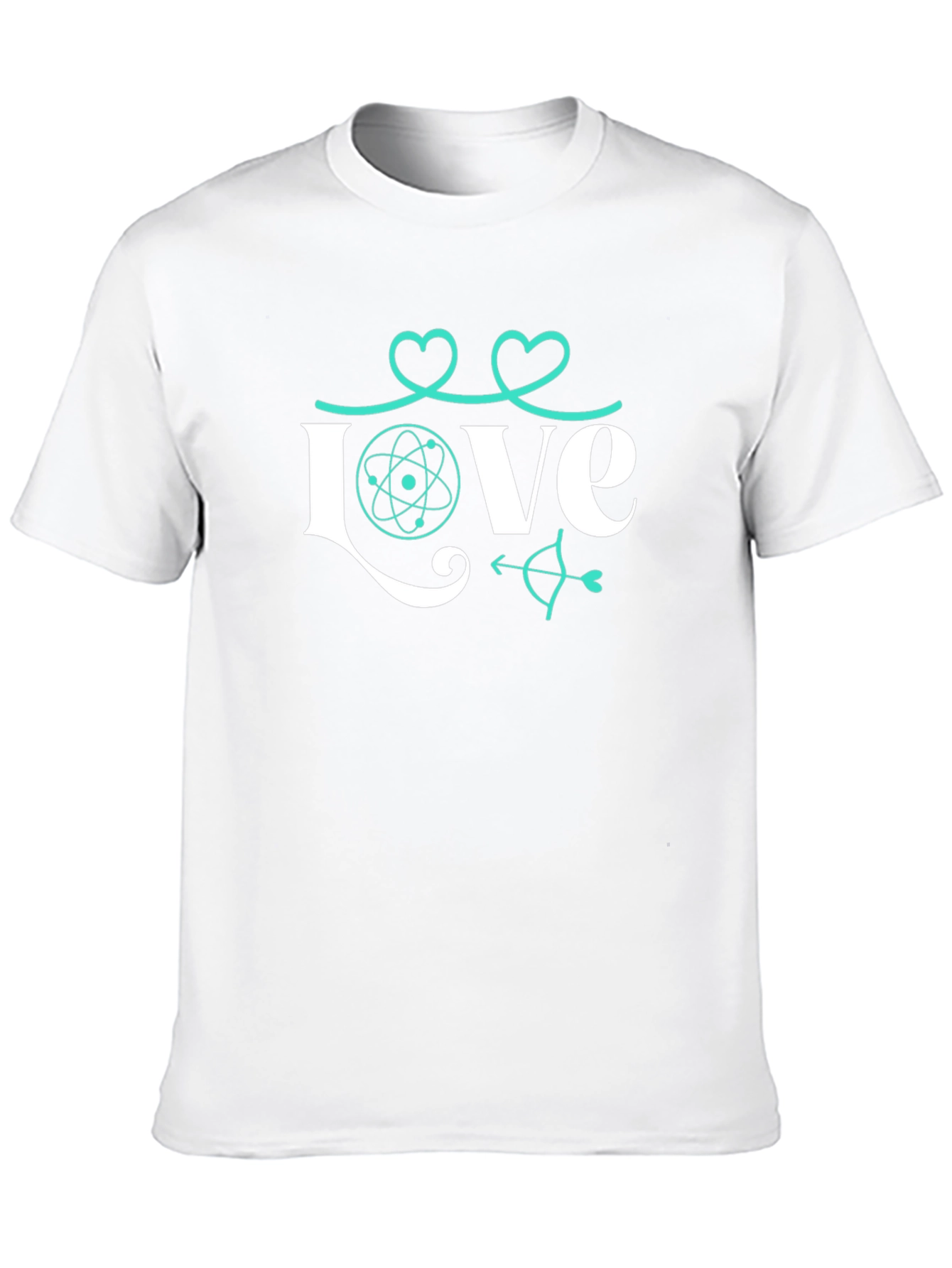 Science Love T-Shirt - Atom & Arrow Design