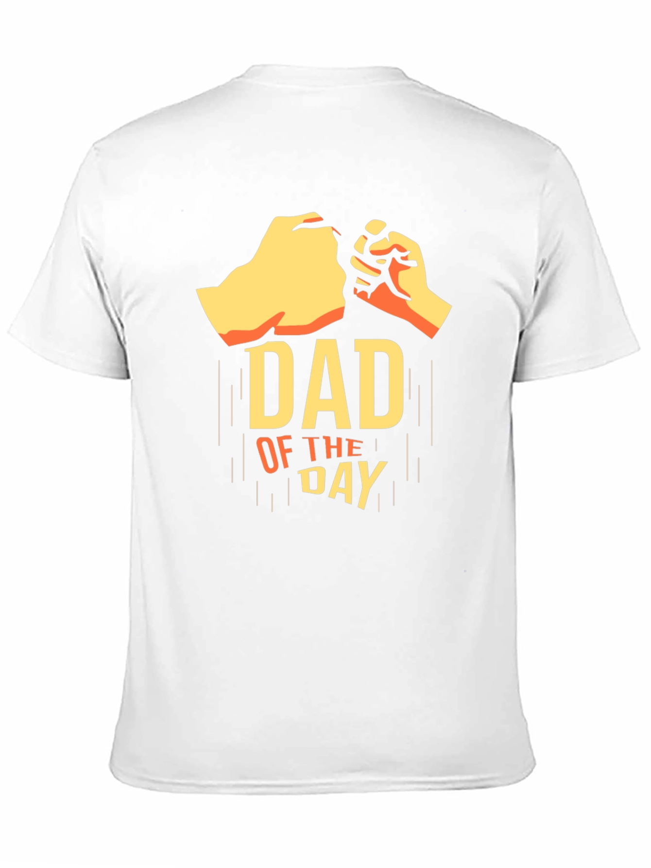 Dad of The Day Black Graphic Tee
