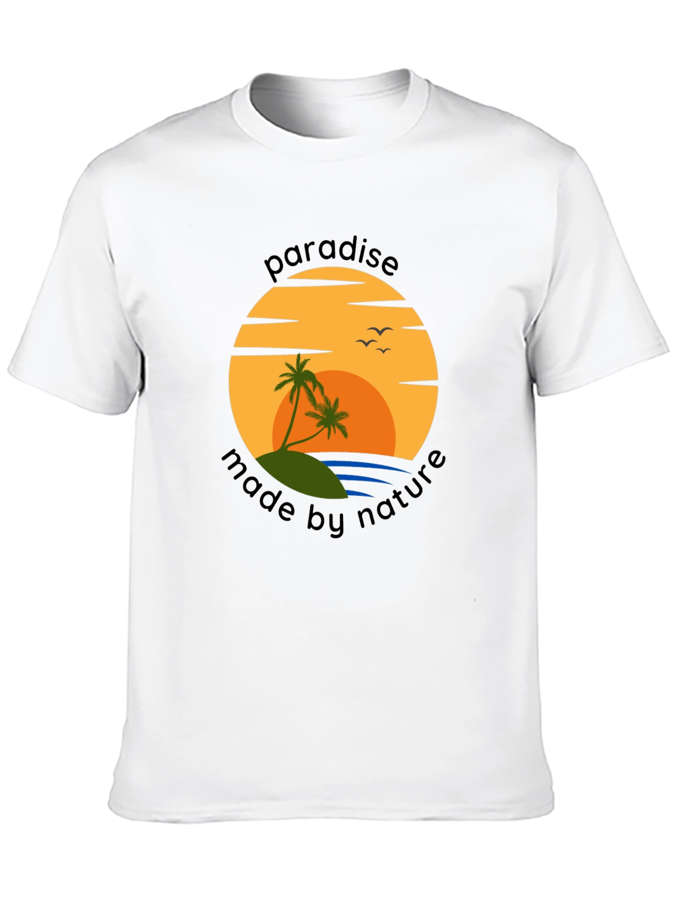 Paradise Made By Nature Graphic T-Shirt