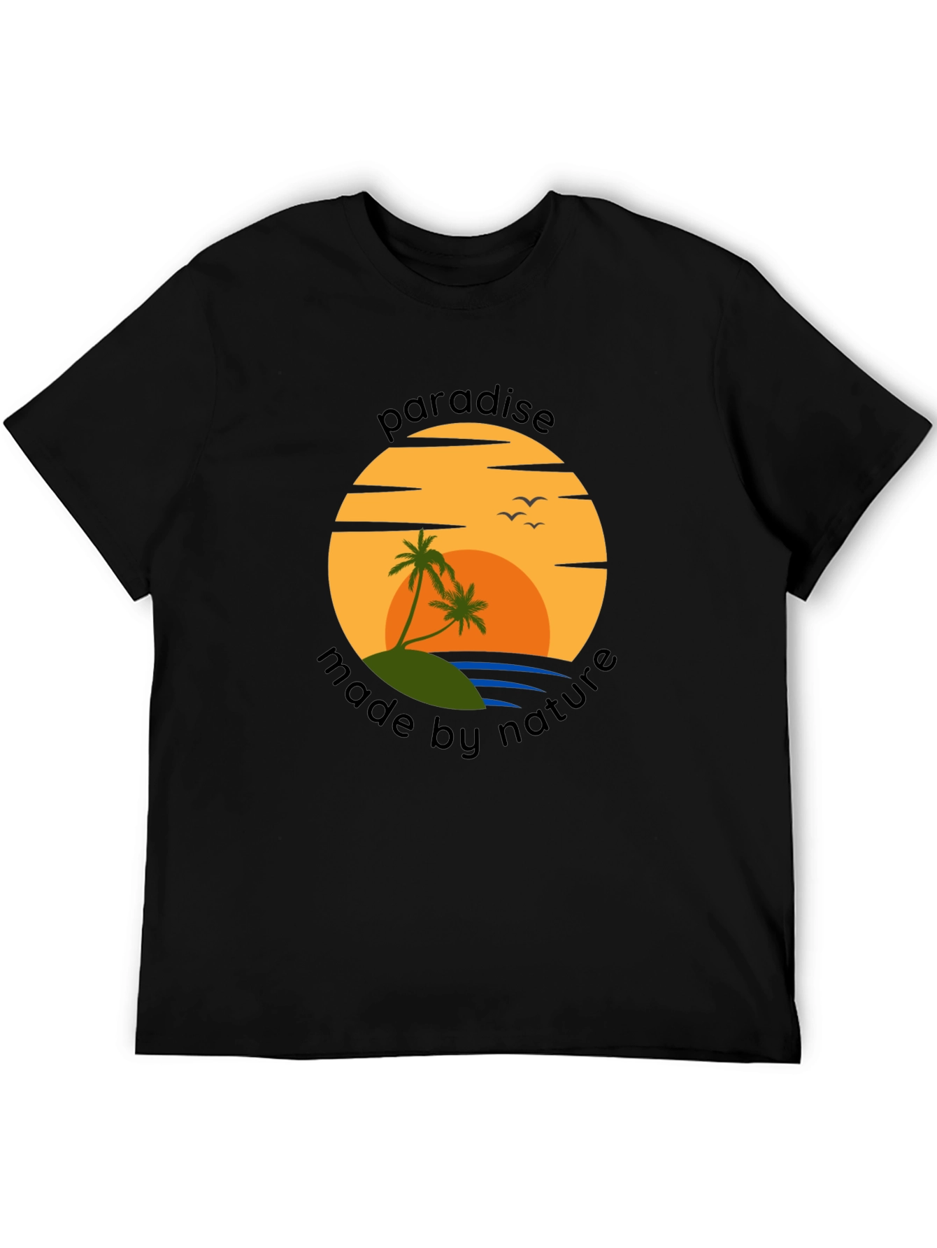 Paradise Made By Nature Graphic T-Shirt
