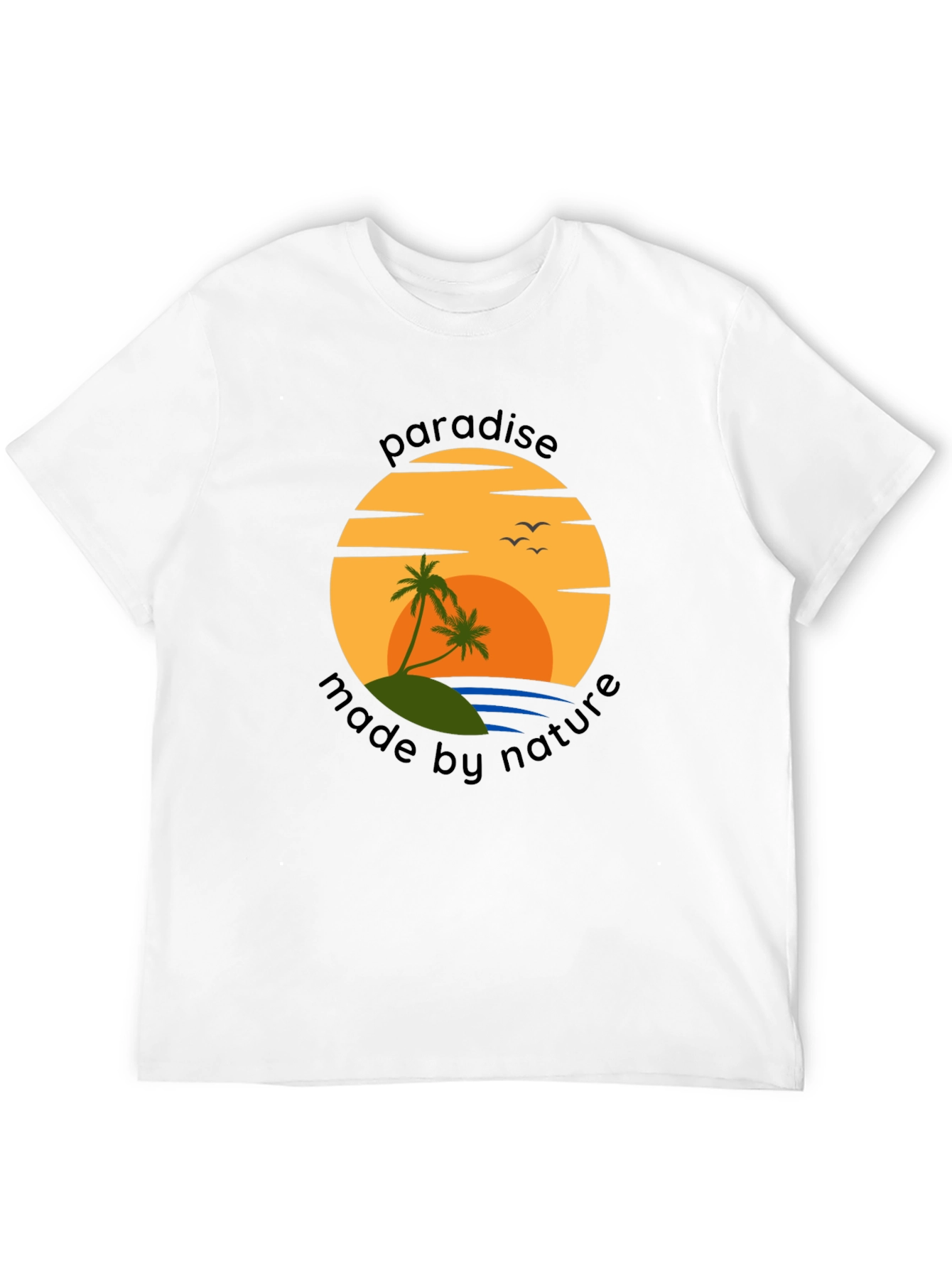 Paradise Made By Nature Graphic T-Shirt