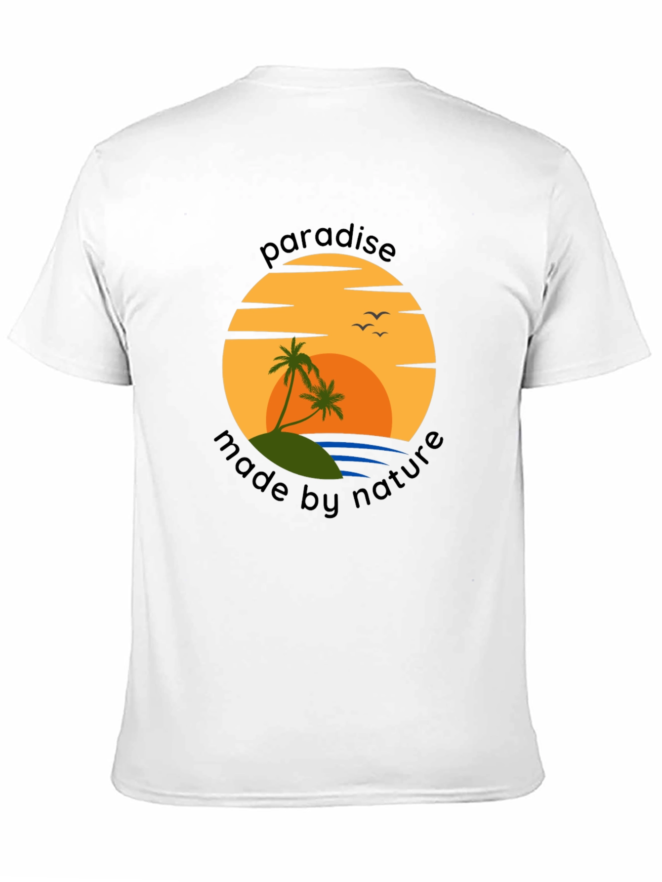 Paradise Made By Nature Graphic T-Shirt