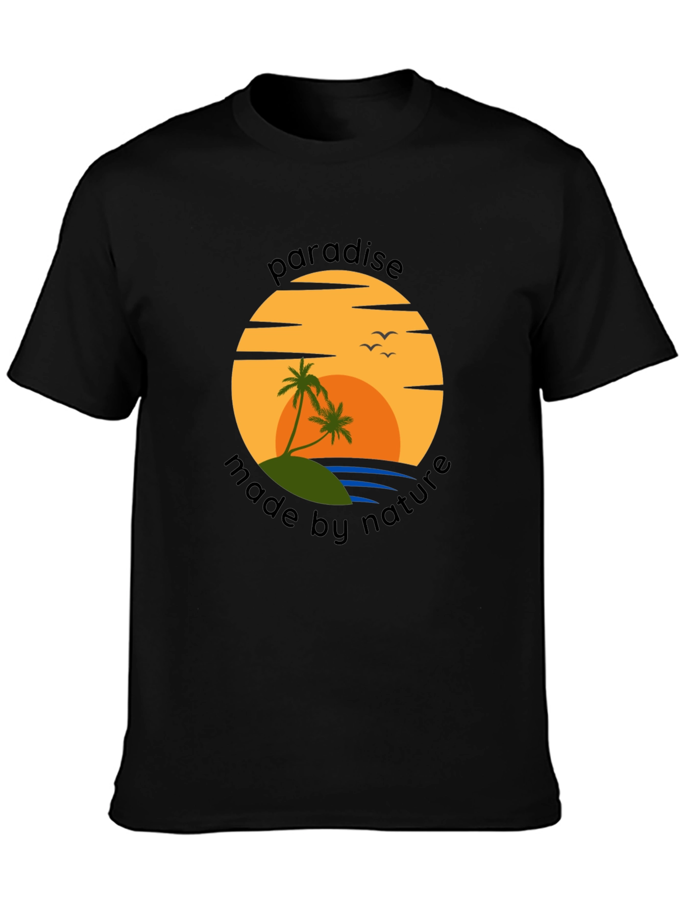 Paradise Made By Nature Graphic T-Shirt