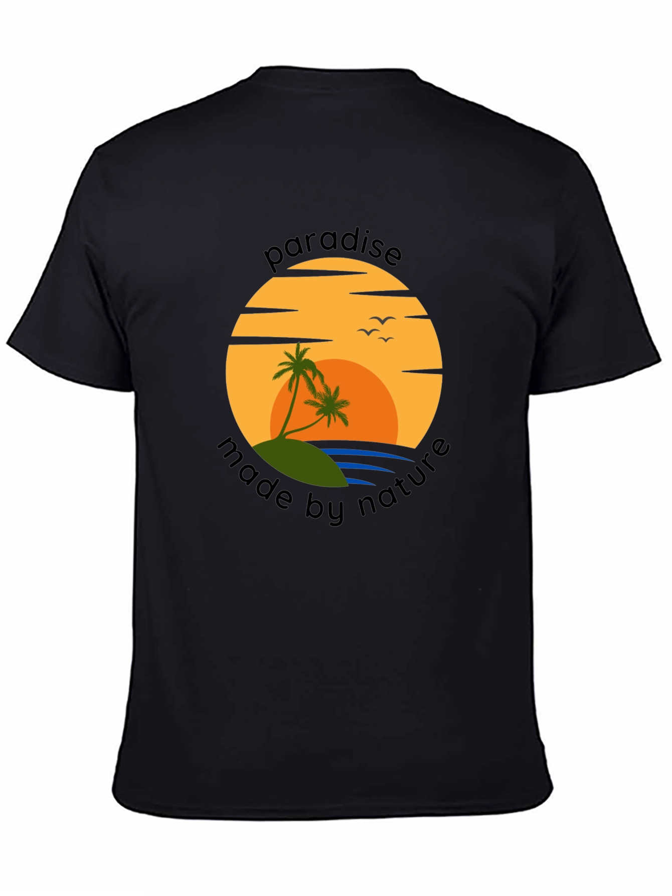 Paradise Made By Nature Graphic T-Shirt