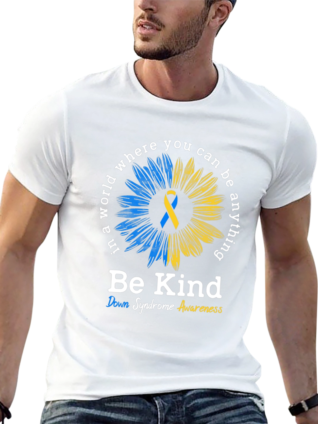 Be Kind Down Syndrome Awareness T-Shirt