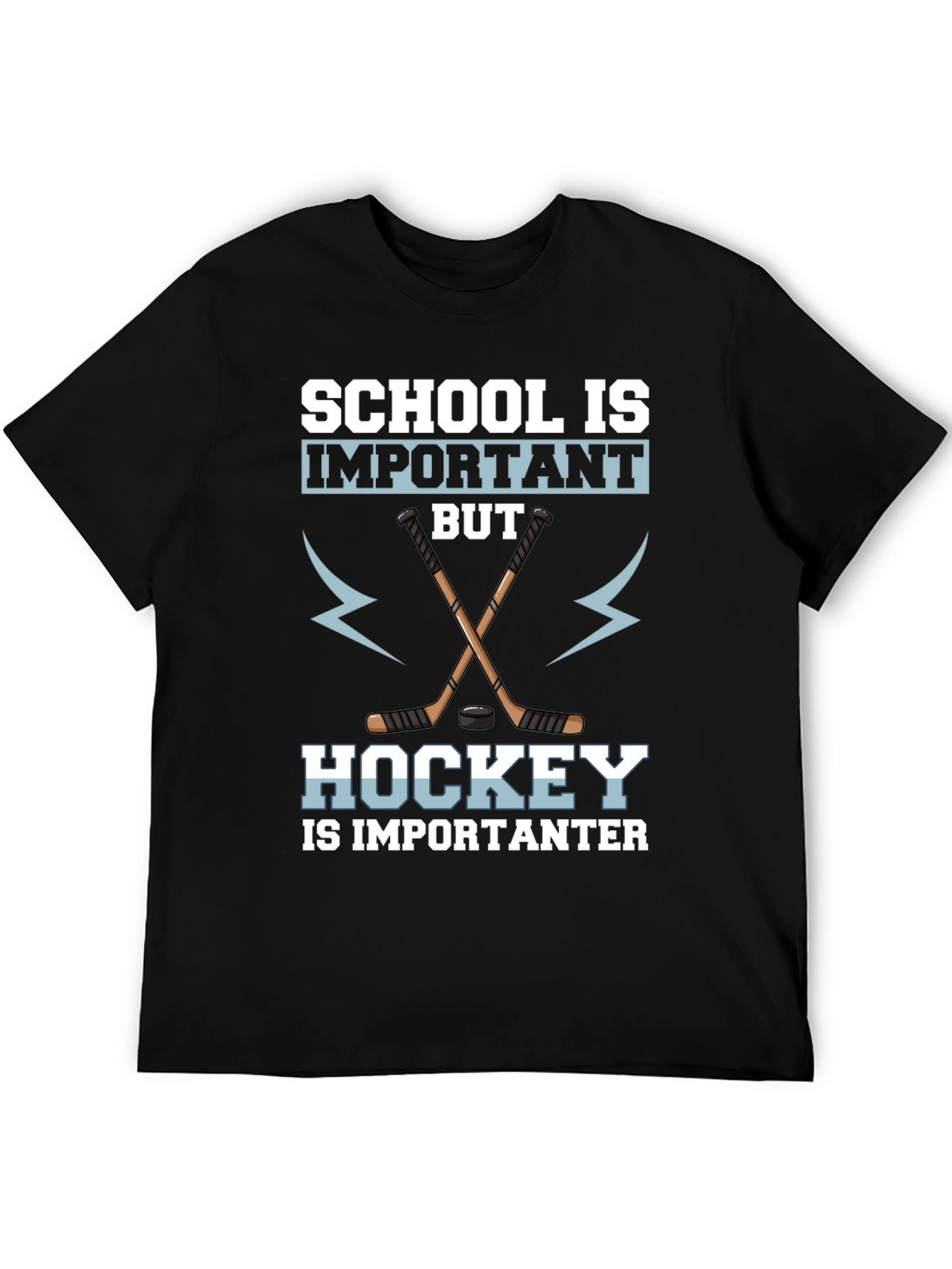 School Is Important But Hockey T-Shirt