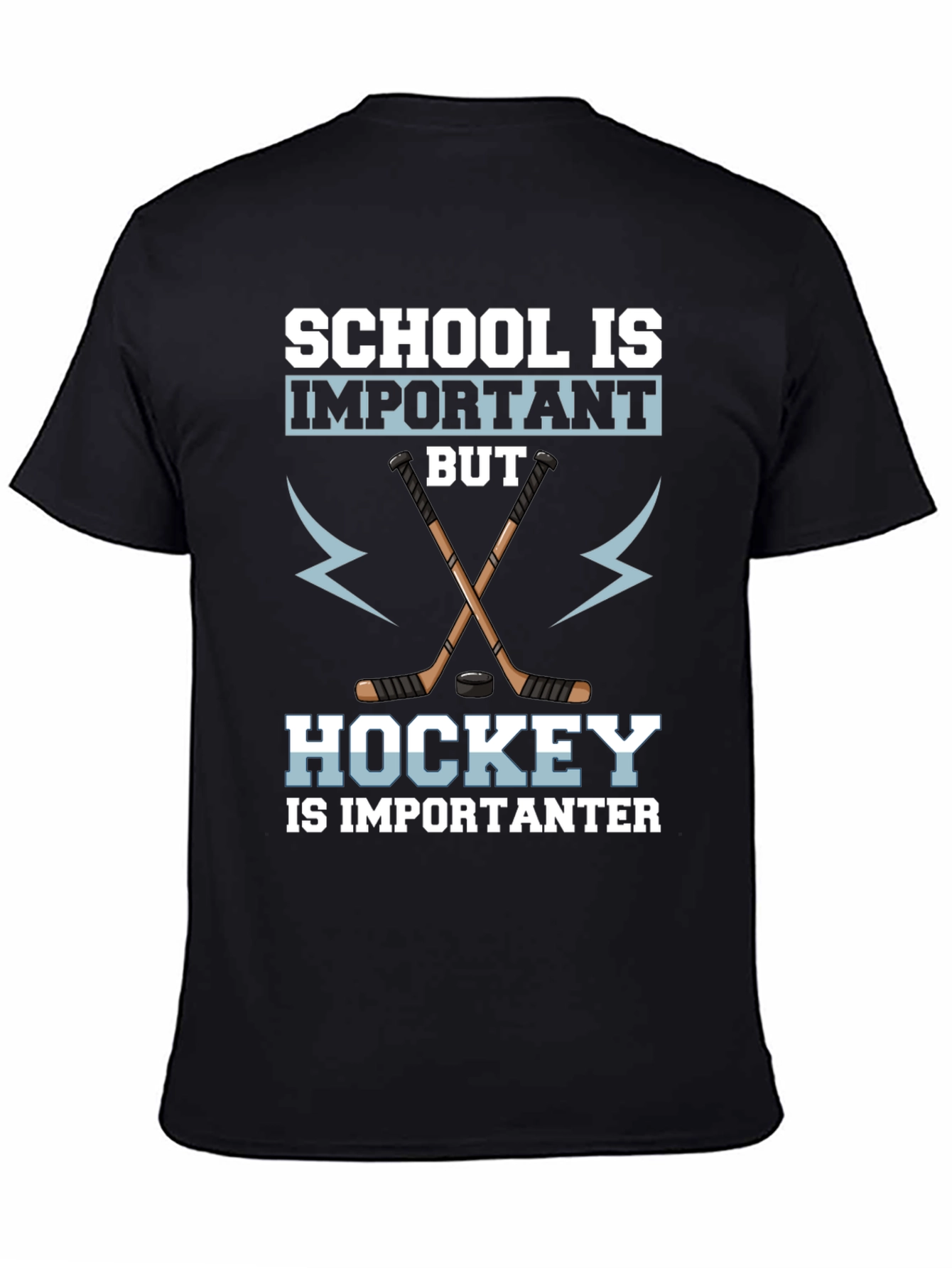School Is Important But Hockey T-Shirt