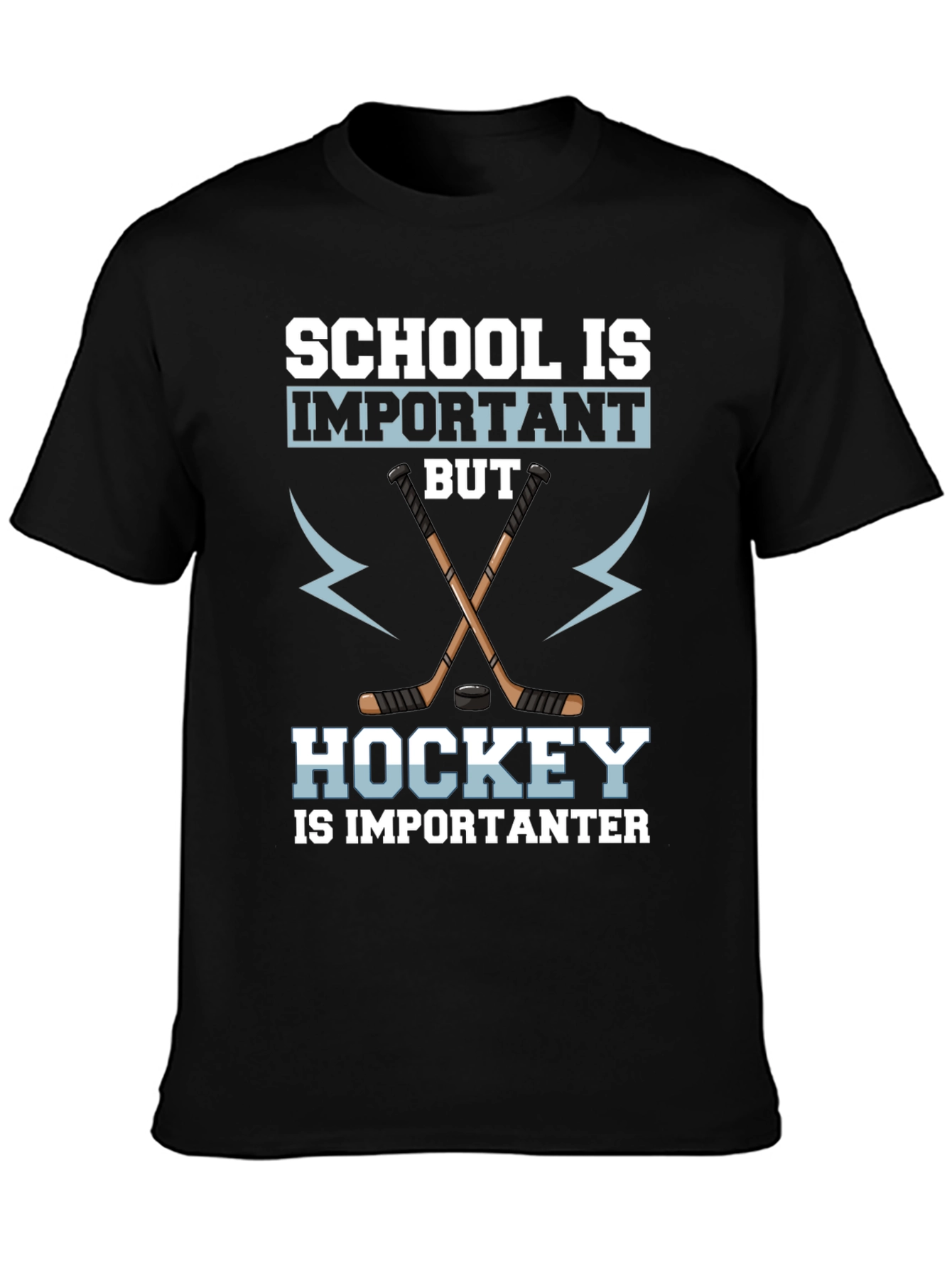 School Is Important But Hockey T-Shirt
